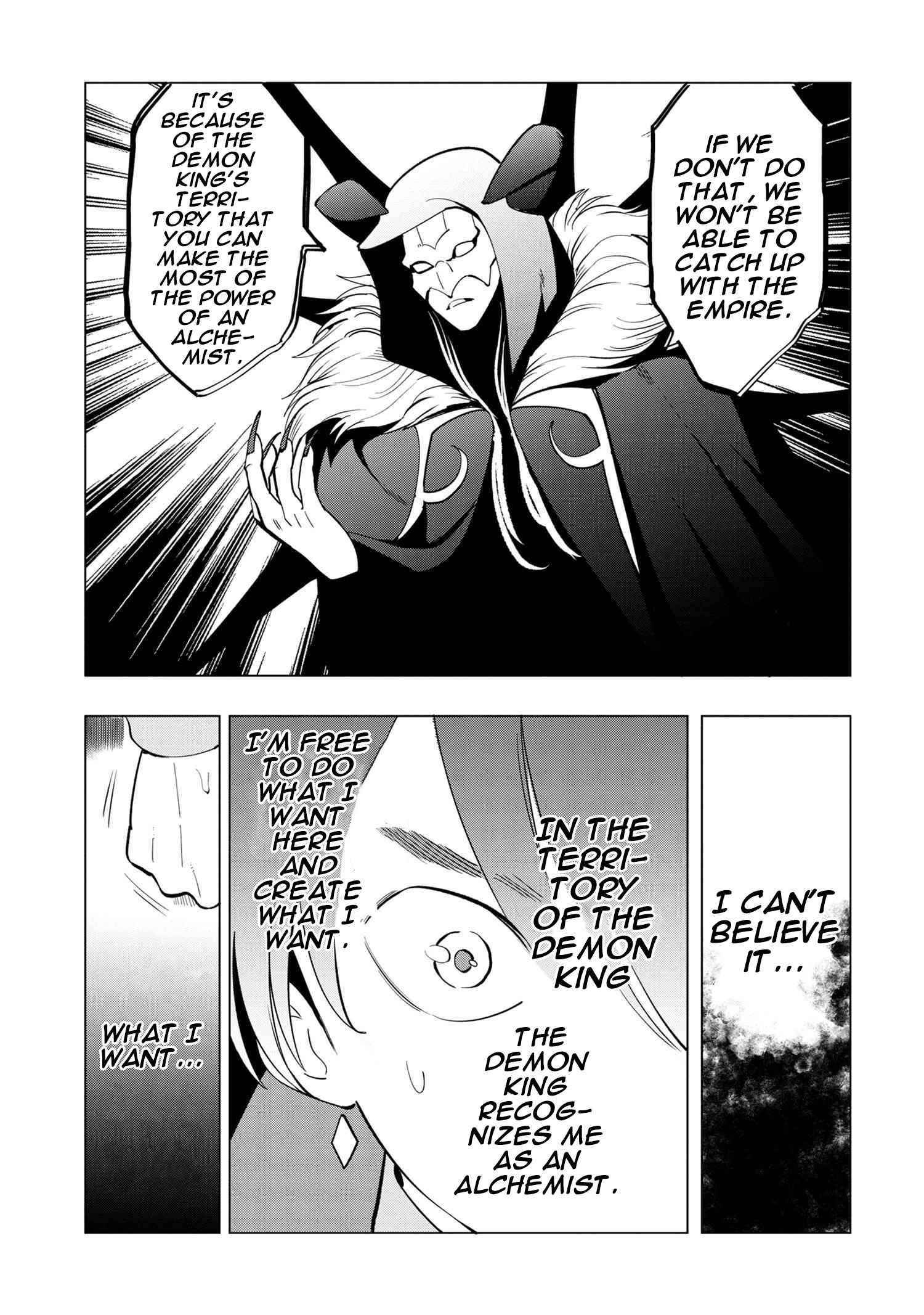 The Creation Alchemist Enjoys Freedom -If I Am Exiled From My Hometown, I Can Make Magic Items With Transcendent Effects at the Knees of the Demon Lord- Chapter 2.2 - Page 9