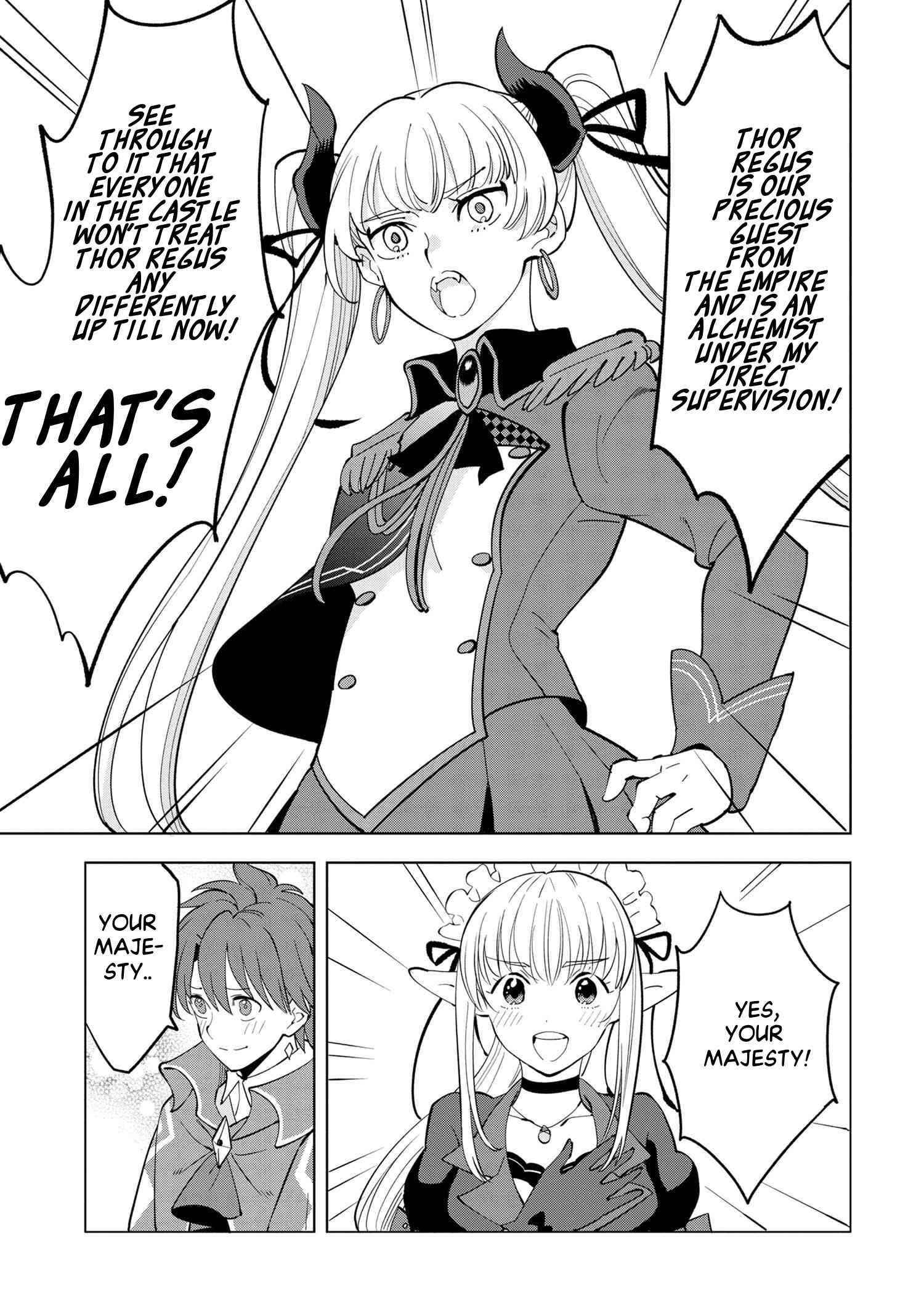 The Creation Alchemist Enjoys Freedom -If I Am Exiled From My Hometown, I Can Make Magic Items With Transcendent Effects at the Knees of the Demon Lord- Chapter 5.2 - Page 12