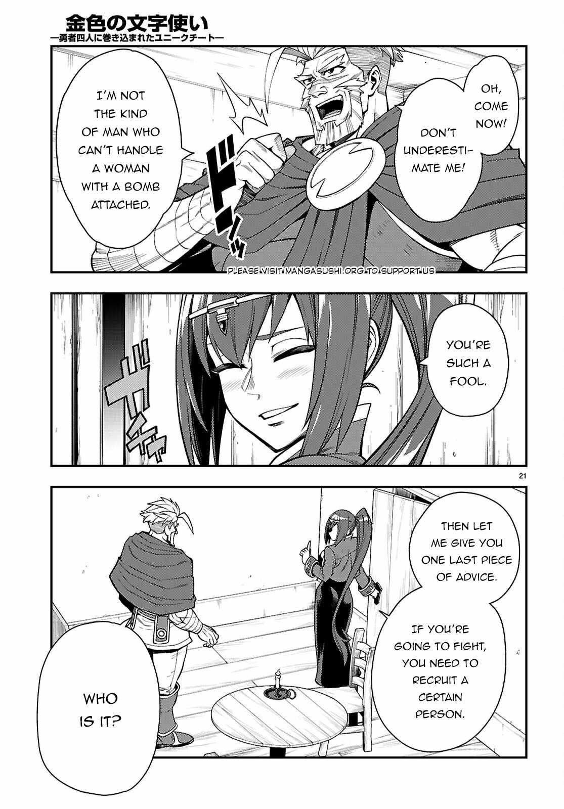 Konjiki No Moji Tsukai – Yuusha Yonin Ni Makikomareta Unique Cheat Chapter 115 - Page 21