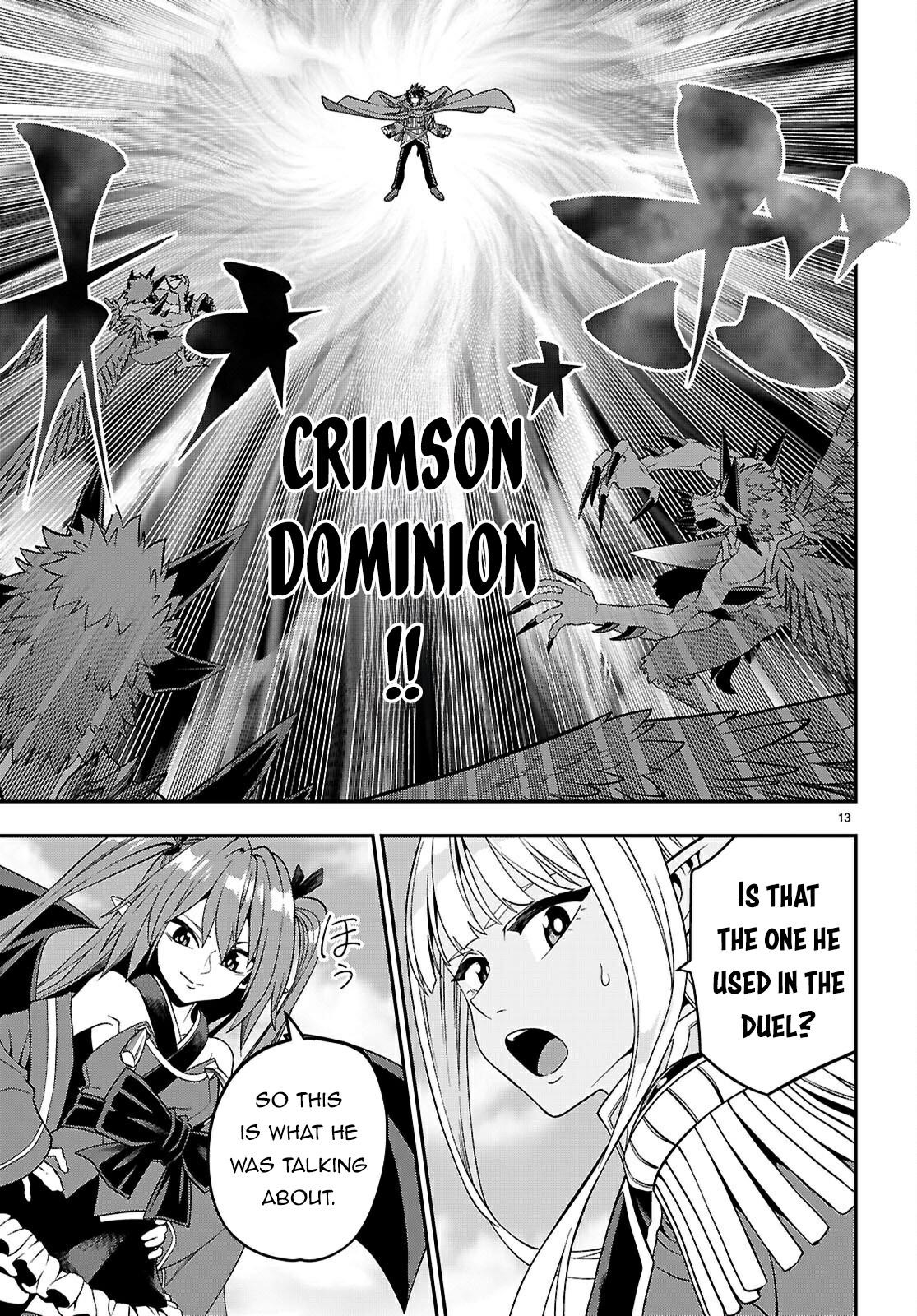 Konjiki No Moji Tsukai – Yuusha Yonin Ni Makikomareta Unique Cheat Chapter 122 - Page 13