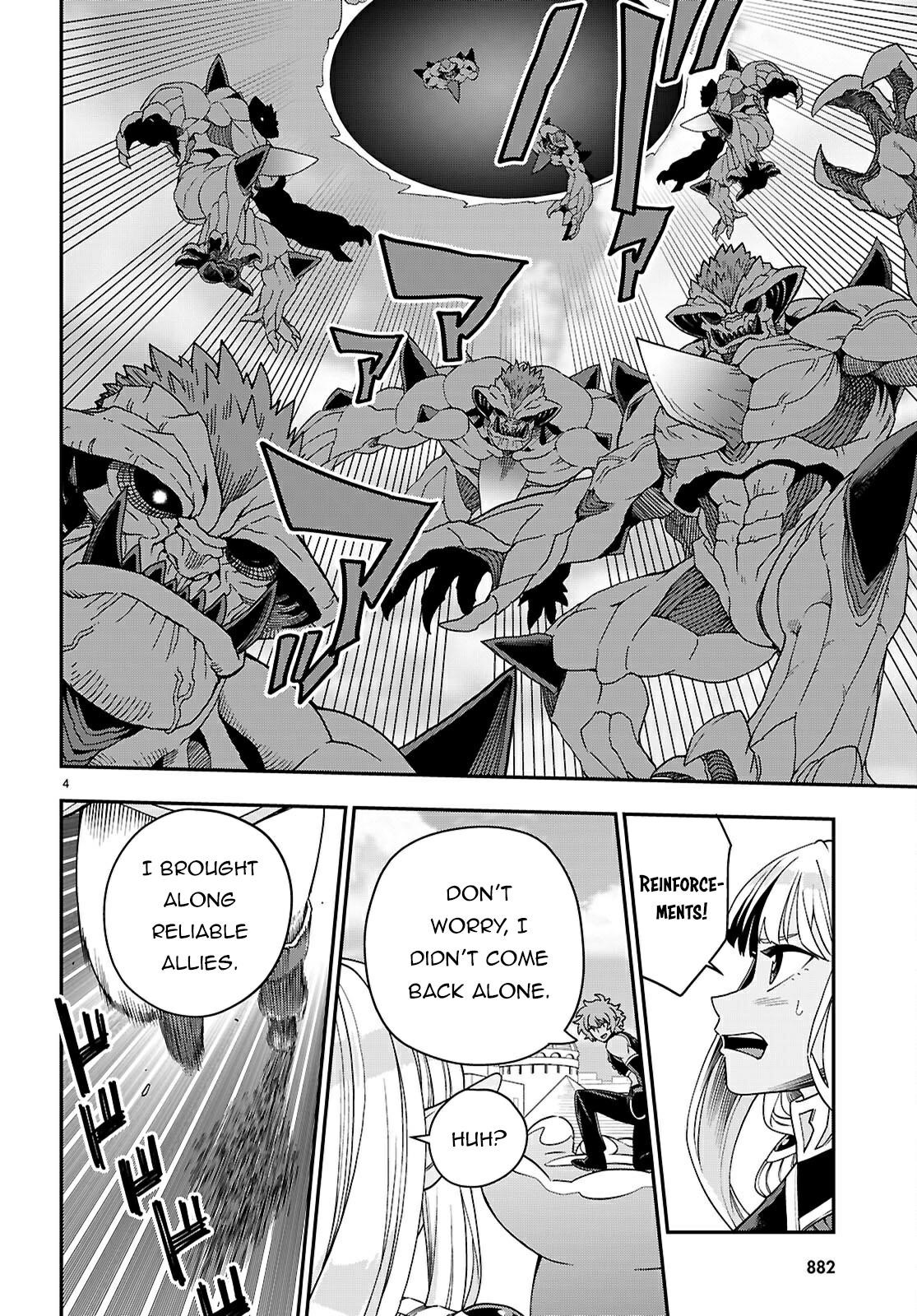 Konjiki No Moji Tsukai – Yuusha Yonin Ni Makikomareta Unique Cheat Chapter 122 - Page 4