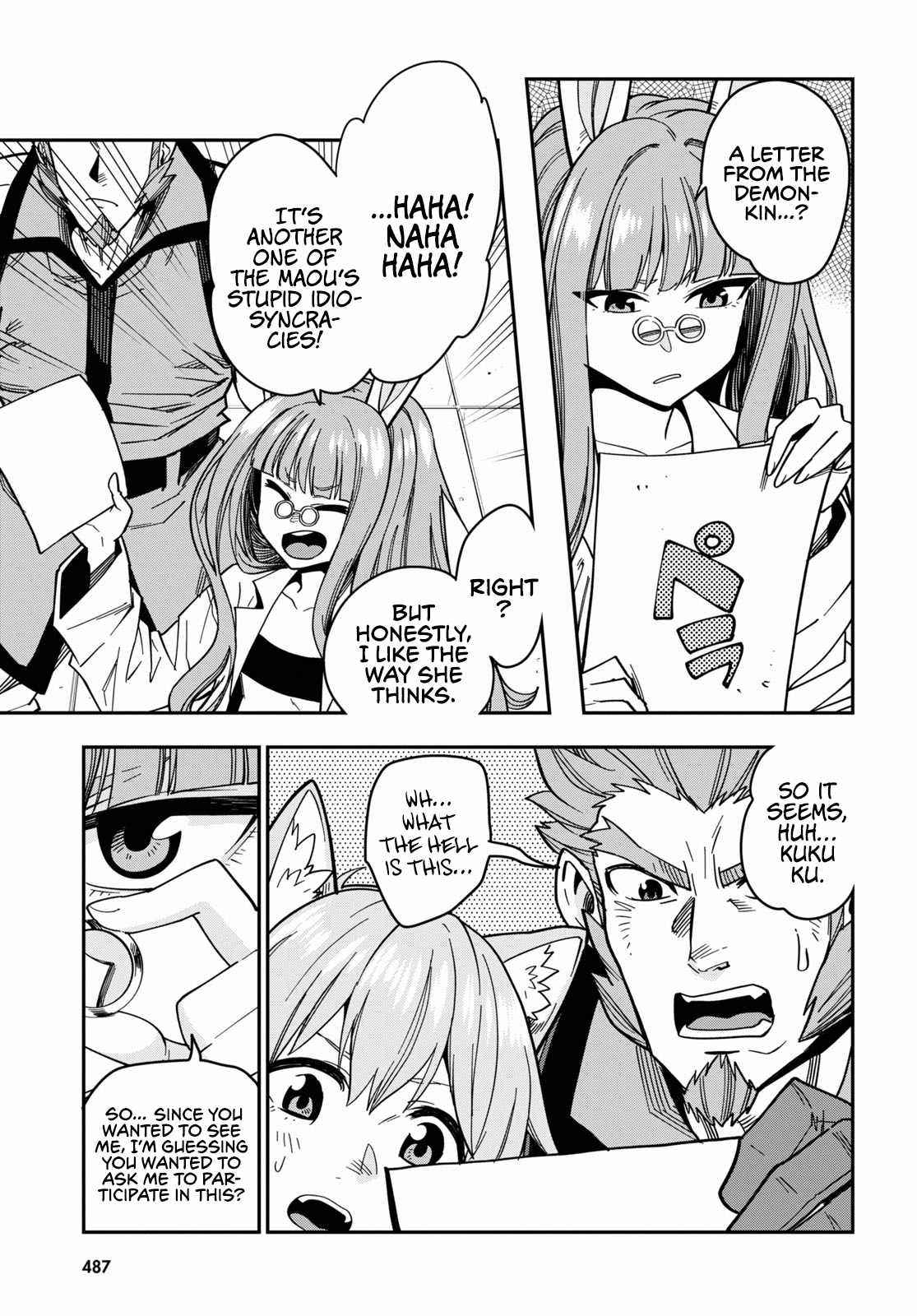 Konjiki No Moji Tsukai – Yuusha Yonin Ni Makikomareta Unique Cheat Chapter 76 - Page 32