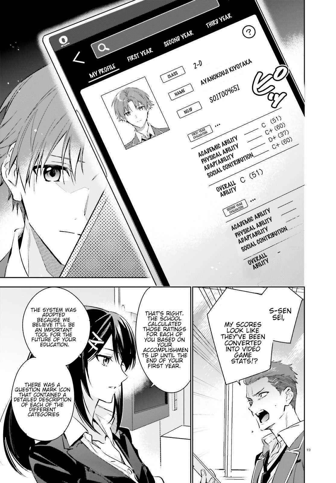 Classroom of the Elite – 2nd Year Chapter 1 - Page 18