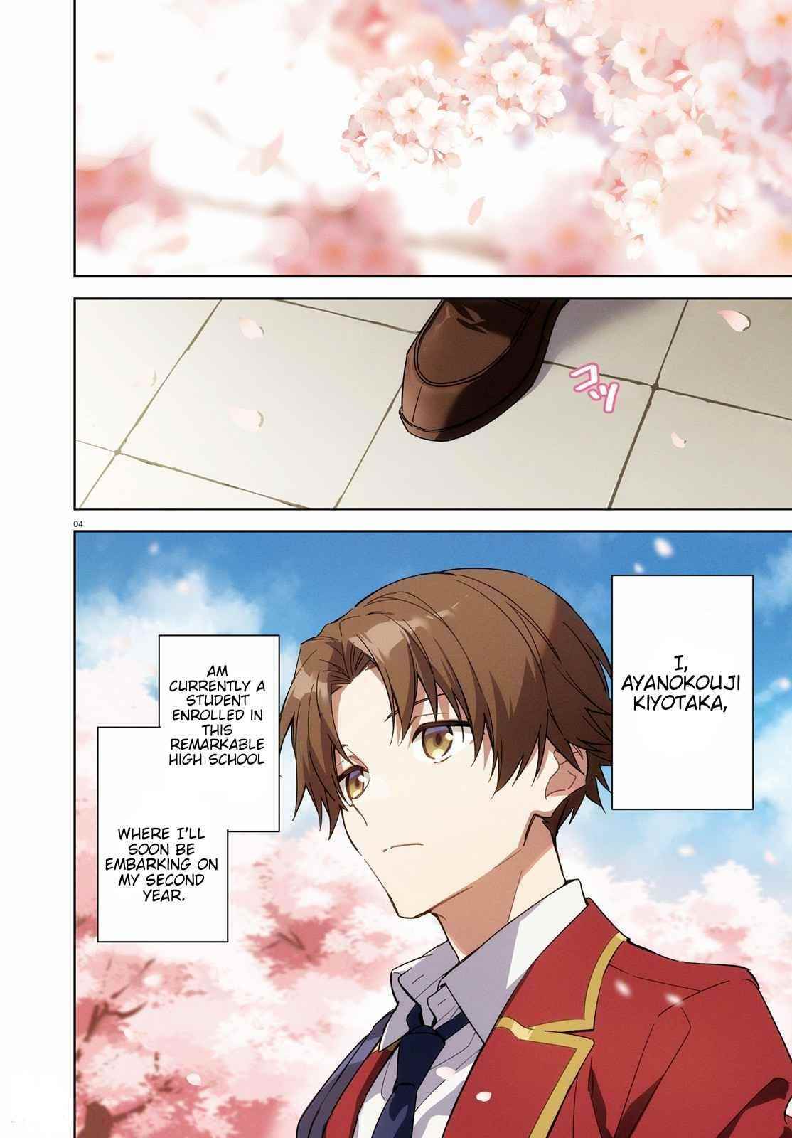 Classroom of the Elite – 2nd Year Chapter 1 - Page 3