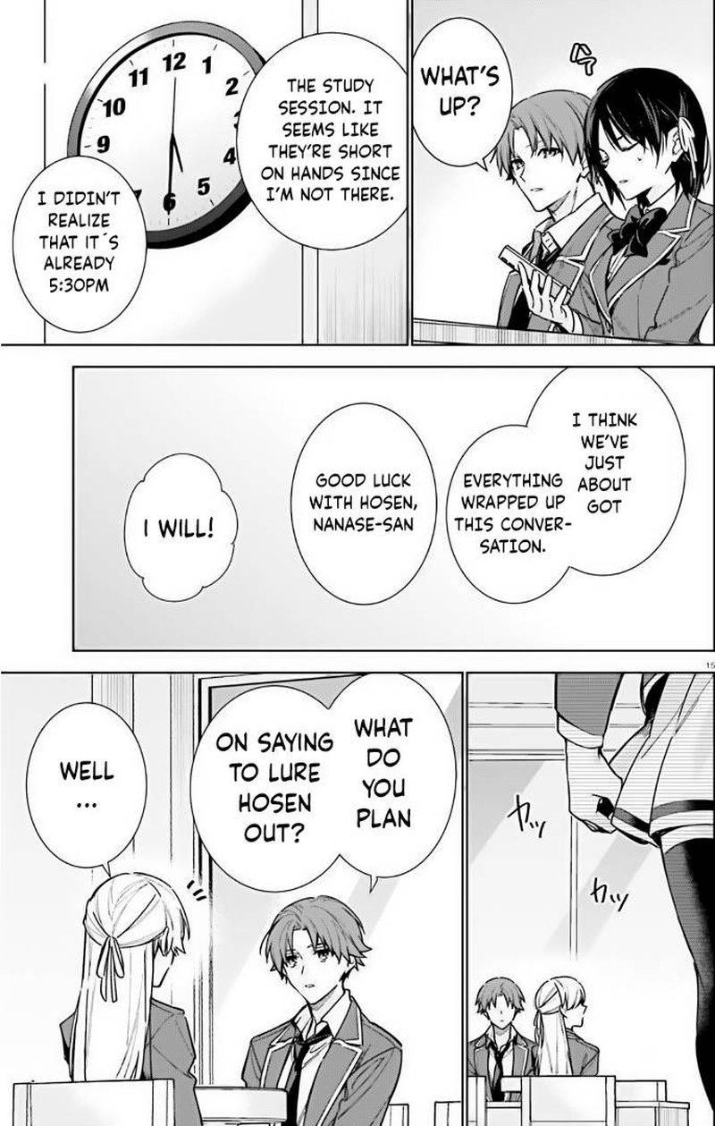 Classroom of the Elite – 2nd Year Chapter 11 - Page 15