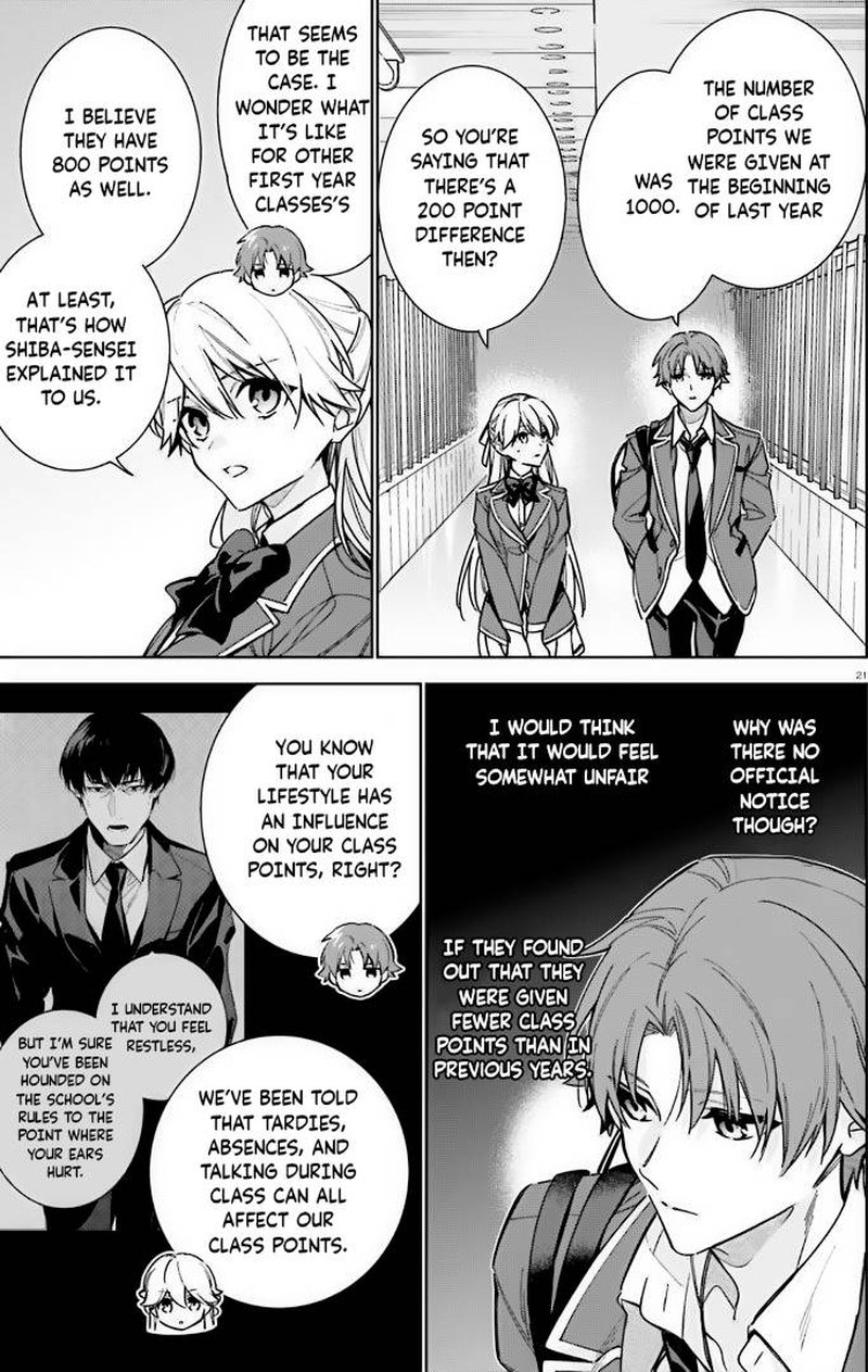 Classroom of the Elite – 2nd Year Chapter 11 - Page 21