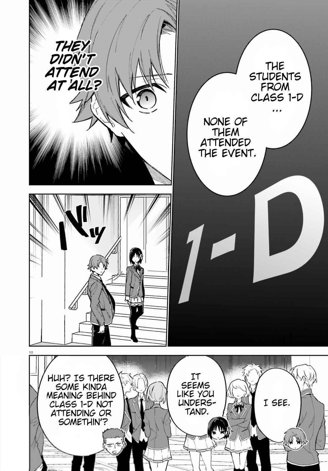 Classroom of the Elite – 2nd Year Chapter 2 - Page 10