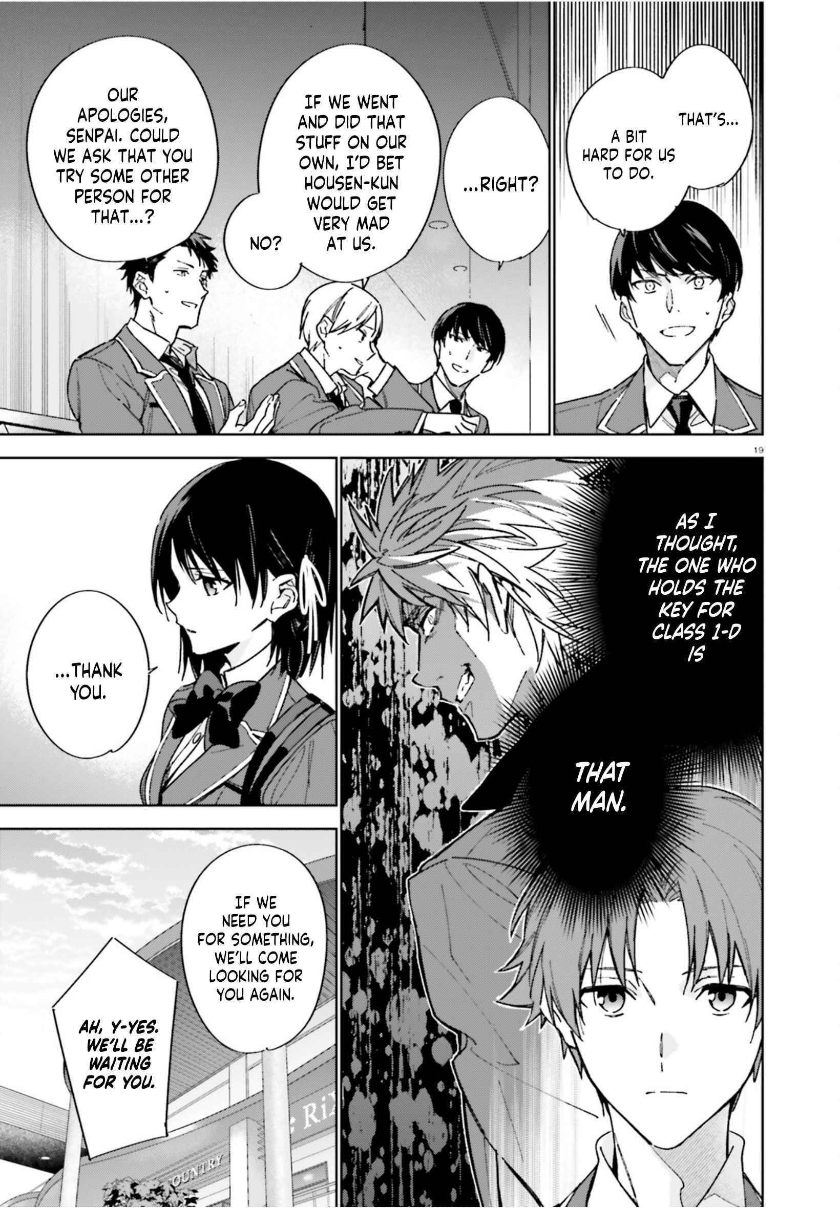 Classroom of the Elite – 2nd Year Chapter 4 - Page 19