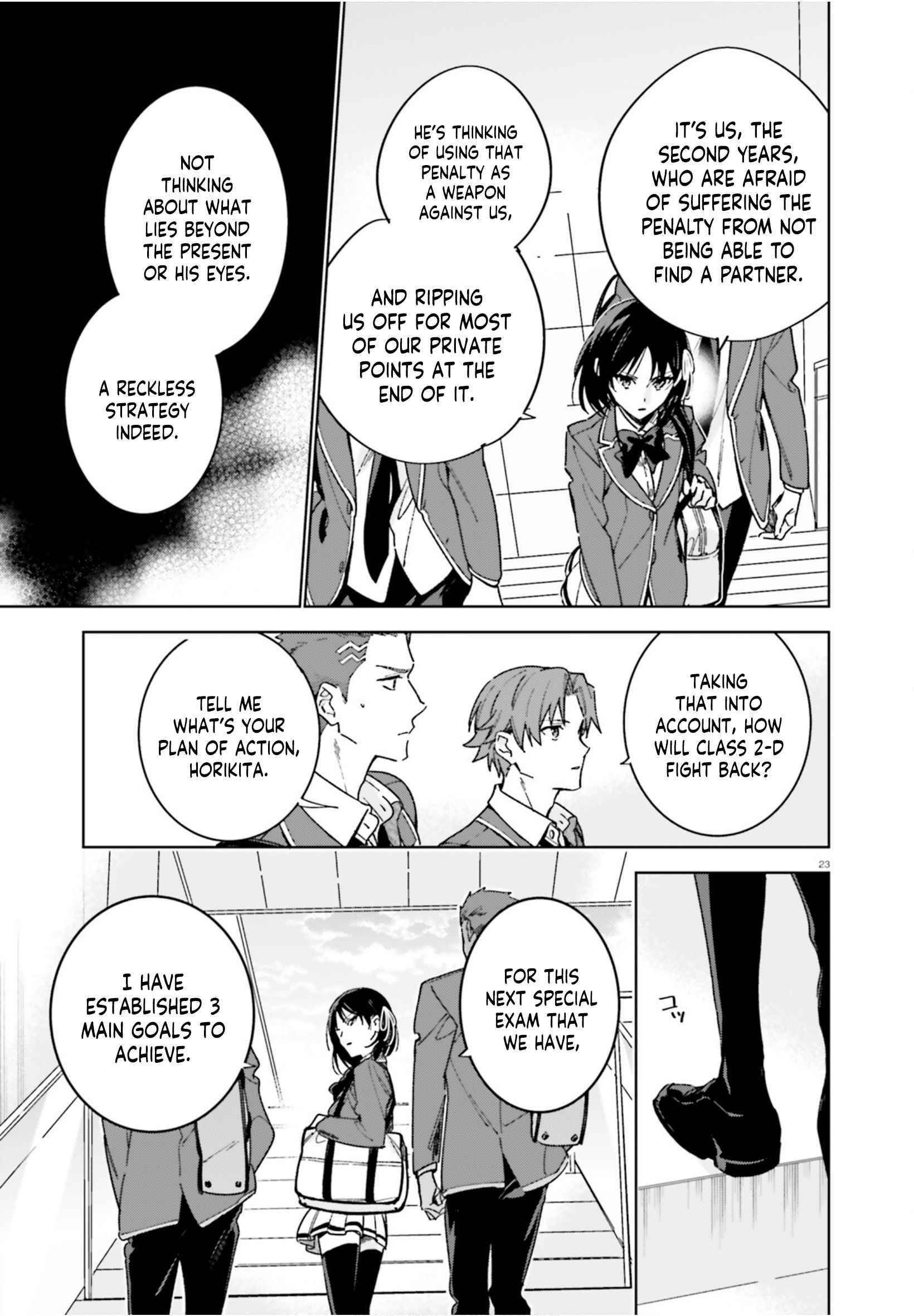 Classroom of the Elite – 2nd Year Chapter 4 - Page 23