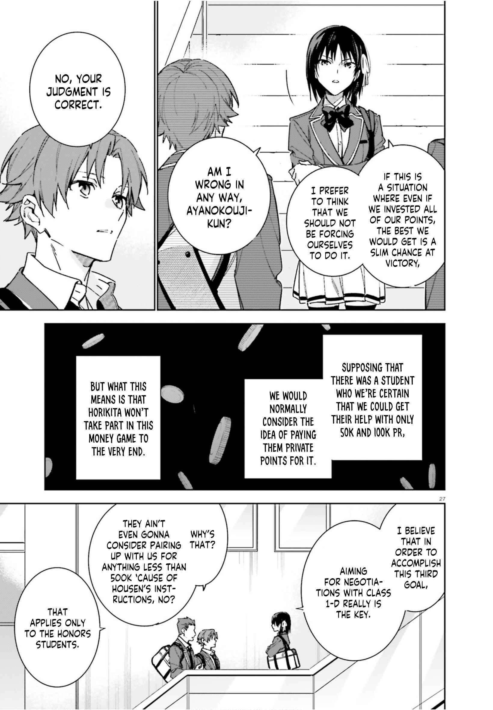 Classroom of the Elite – 2nd Year Chapter 4 - Page 27