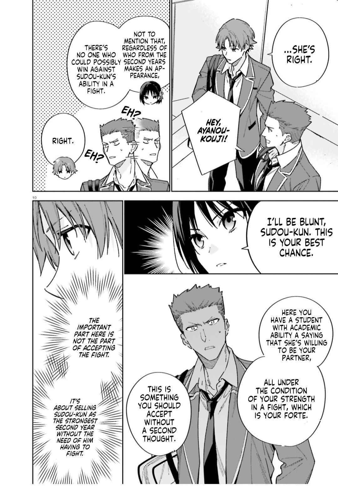 Classroom of the Elite – 2nd Year Chapter 5 - Page 10