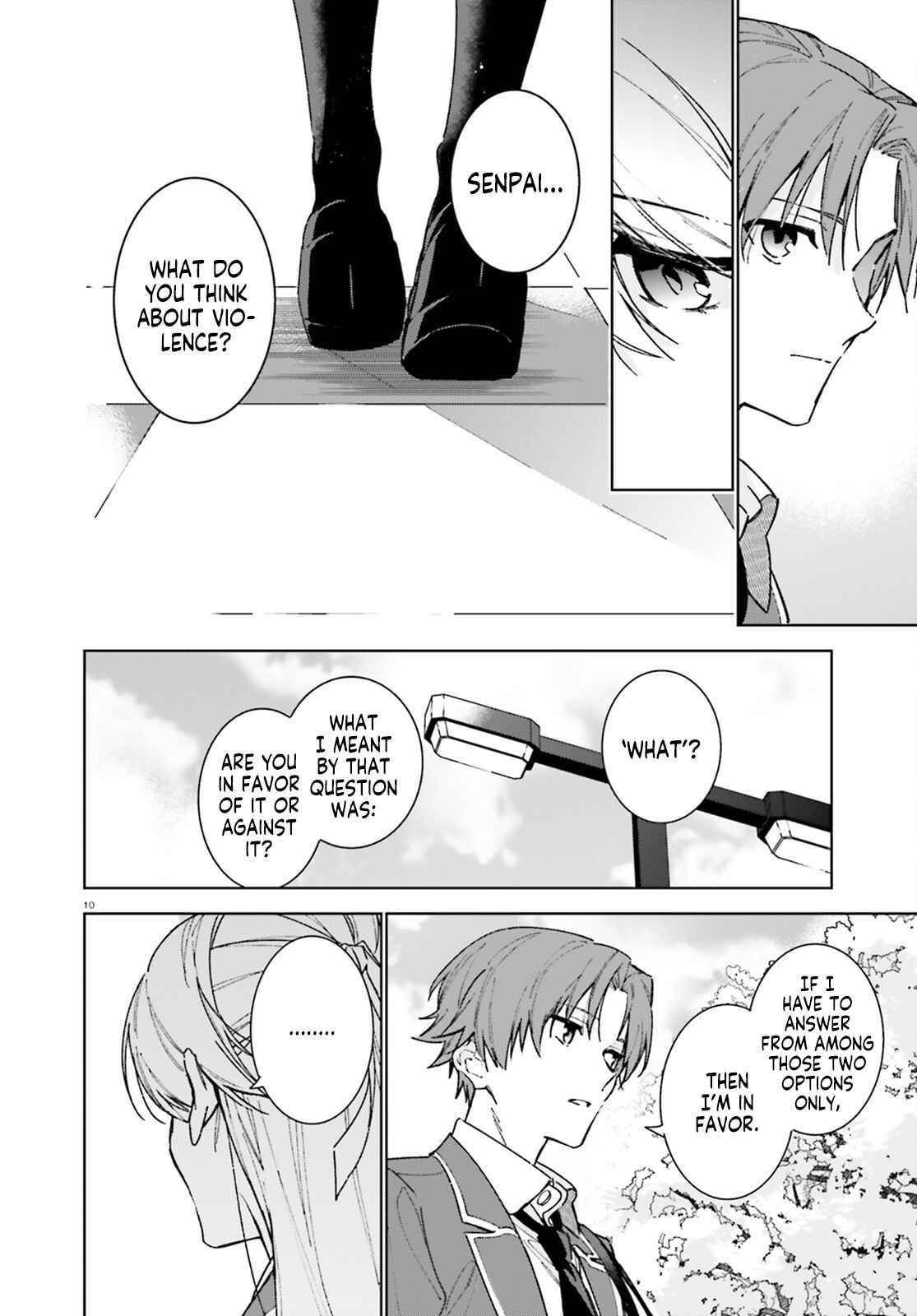 Classroom of the Elite – 2nd Year Chapter 6 - Page 10