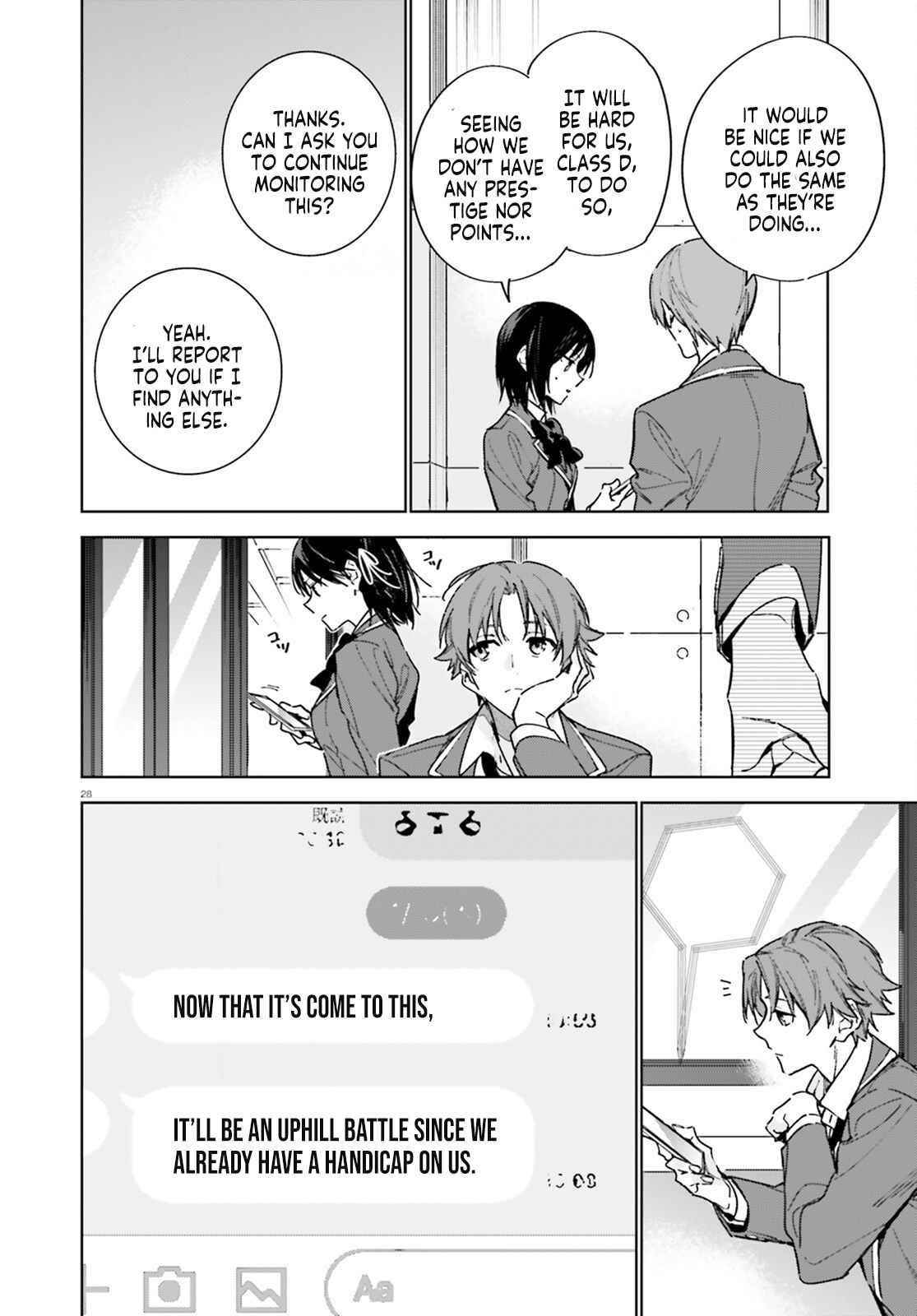 Classroom of the Elite – 2nd Year Chapter 6 - Page 28