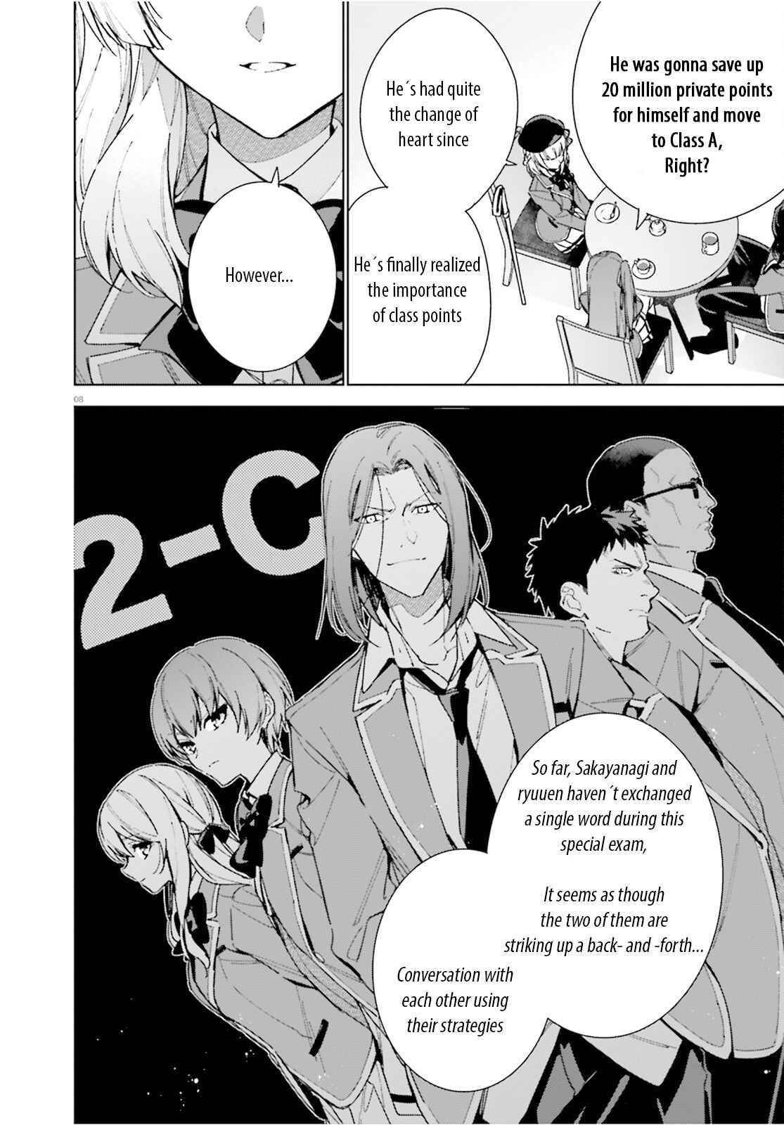 Classroom of the Elite – 2nd Year Chapter 8.5 - Page 8