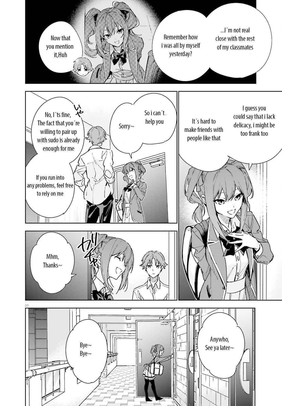 Classroom of the Elite – 2nd Year Chapter 8 - Page 20