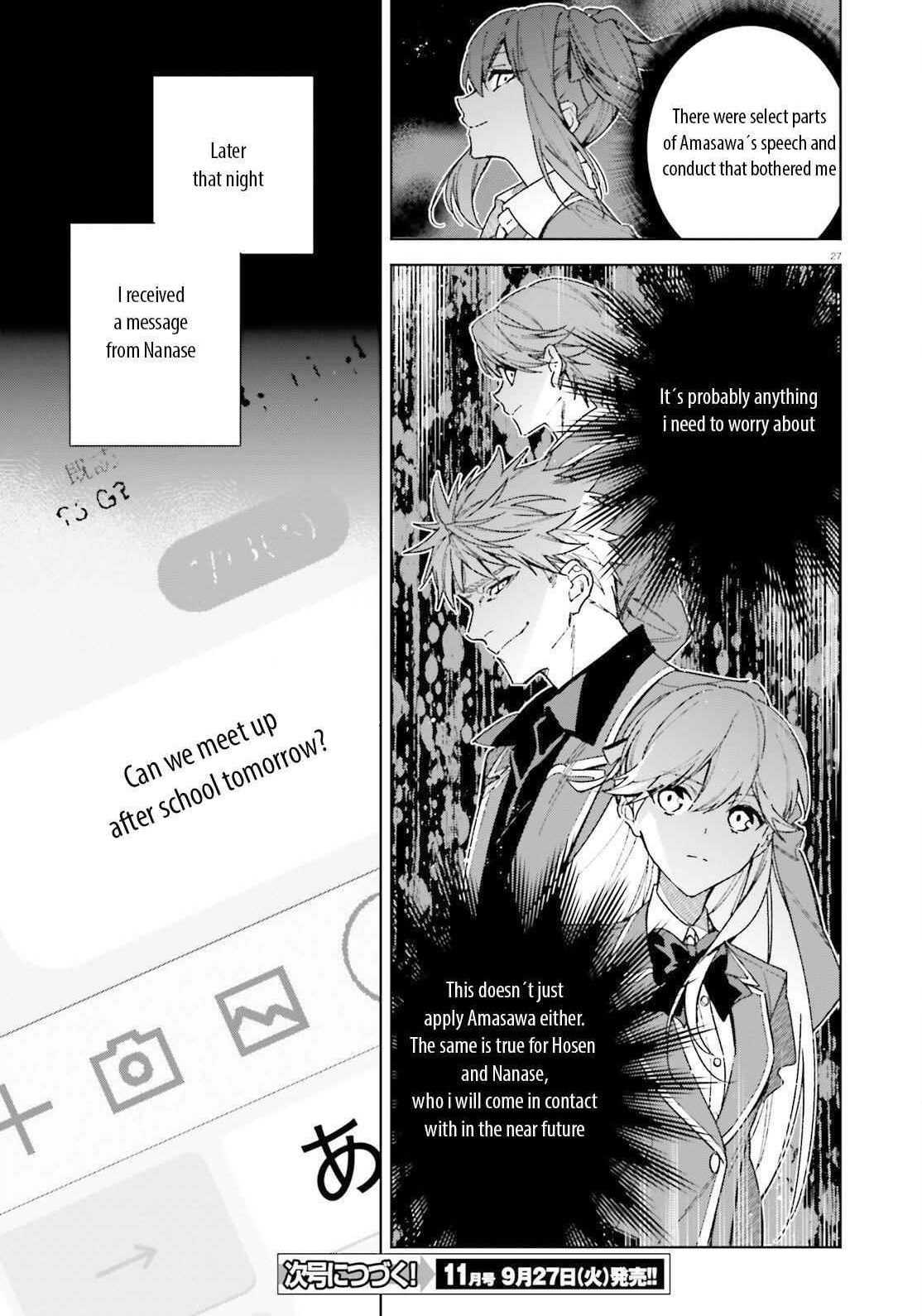 Classroom of the Elite – 2nd Year Chapter 8 - Page 27