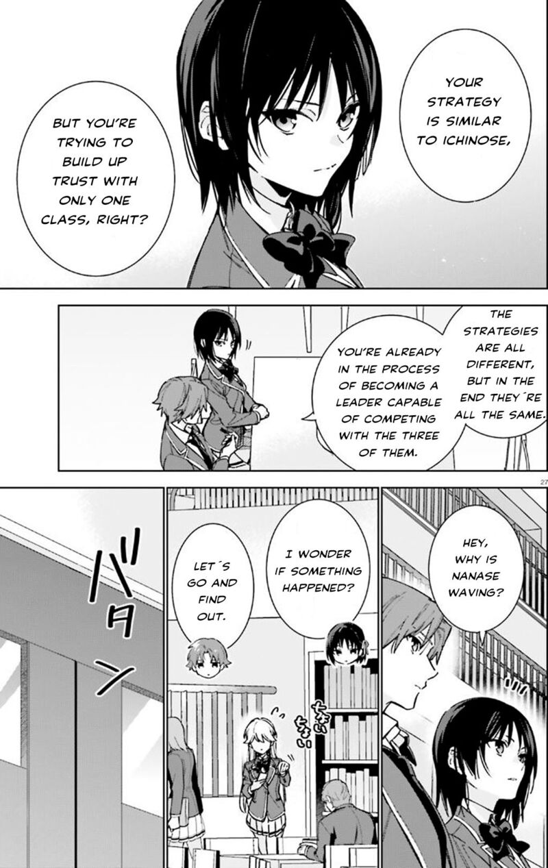 Classroom of the Elite – 2nd Year Chapter 9 - Page 27