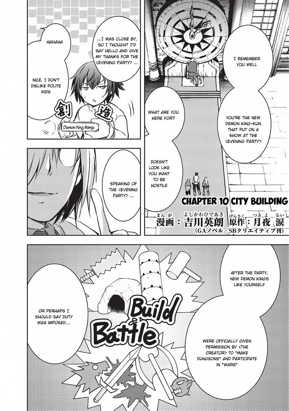 Maou-Sama No Machizukuri! ~Saikyou No Dungeon Wa Kindai Toshi~ Chapter 10 - Page 2