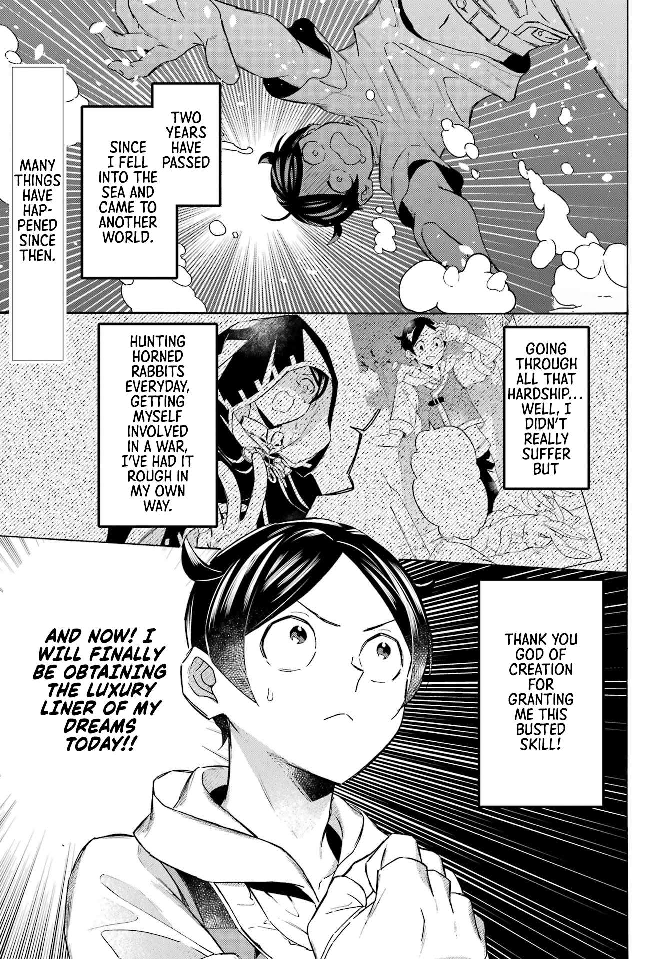 Striving For The Luxury Liner!! ~Get That Rich Isekai Life With A Ship Summoning Skill~ Chapter 61 - Page 2