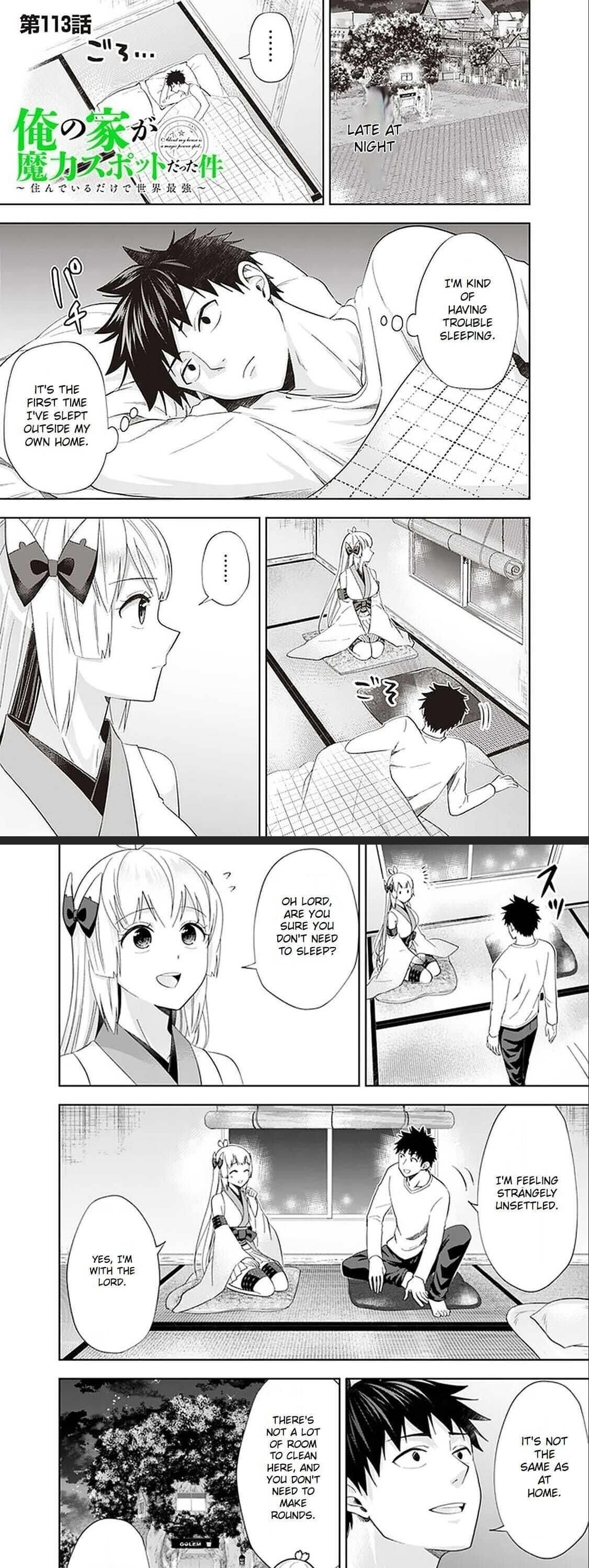Ore No Ie Ga Maryoku Spot Datta Ken – Sundeiru Dake De Sekai Saikyou Chapter 113 - Page 1