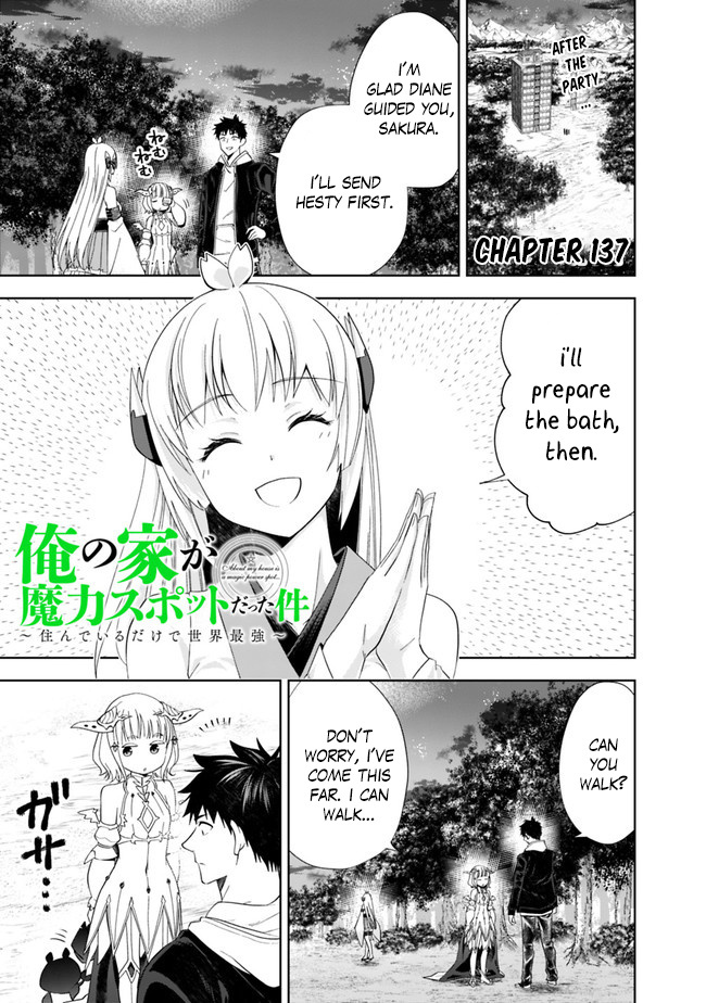 Ore No Ie Ga Maryoku Spot Datta Ken – Sundeiru Dake De Sekai Saikyou Chapter 137 - Page 1
