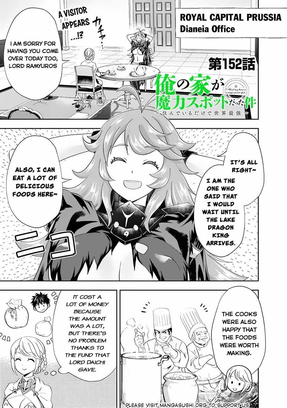 Ore No Ie Ga Maryoku Spot Datta Ken – Sundeiru Dake De Sekai Saikyou Chapter 152 - Page 1