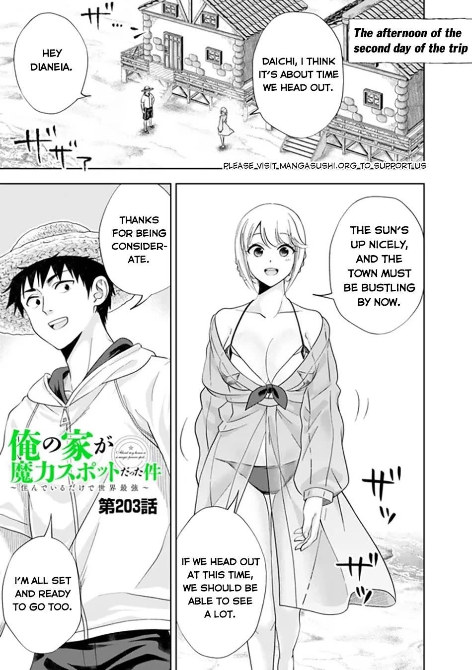 Ore No Ie Ga Maryoku Spot Datta Ken – Sundeiru Dake De Sekai Saikyou Chapter 203 - Page 2