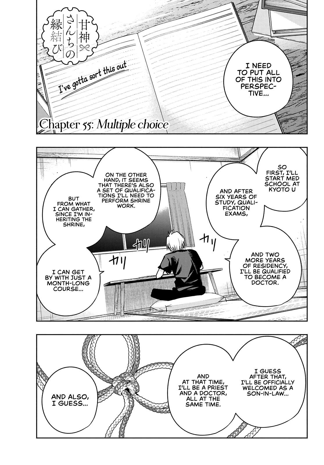 Matchmaking of the Amagami Household Chapter 55 - Page 1