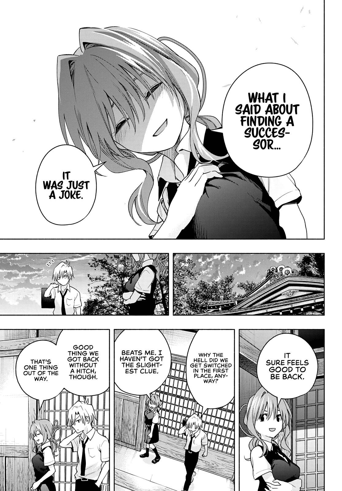 Matchmaking of the Amagami Household Chapter 60 - Page 11