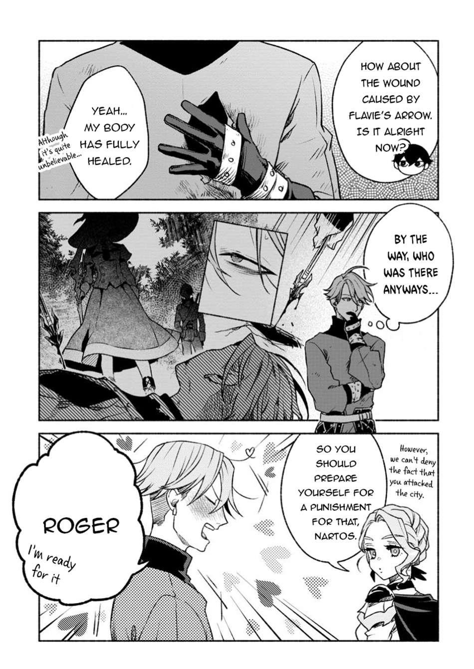 Sono Monban, Saikyou Nitsuki: Tsuihou Sareta Bougyo Ryoku 9999 no Senshi, Outo no Monban Toshite Musou Suru Chapter 33.2 - Page 9