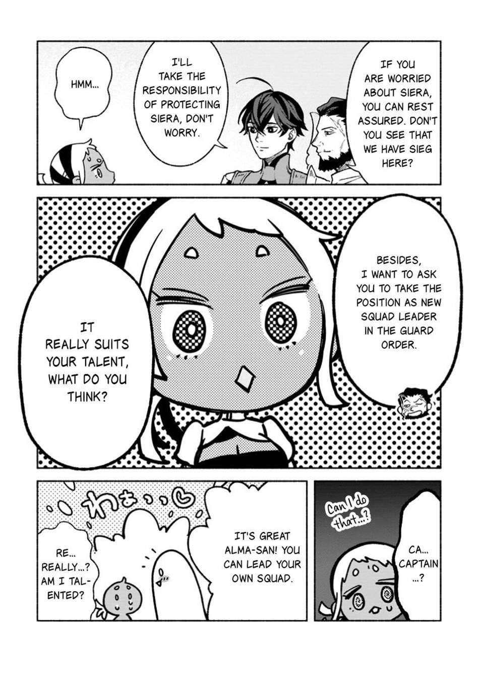 Sono Monban, Saikyou Nitsuki: Tsuihou Sareta Bougyo Ryoku 9999 no Senshi, Outo no Monban Toshite Musou Suru Chapter 35 - Page 13