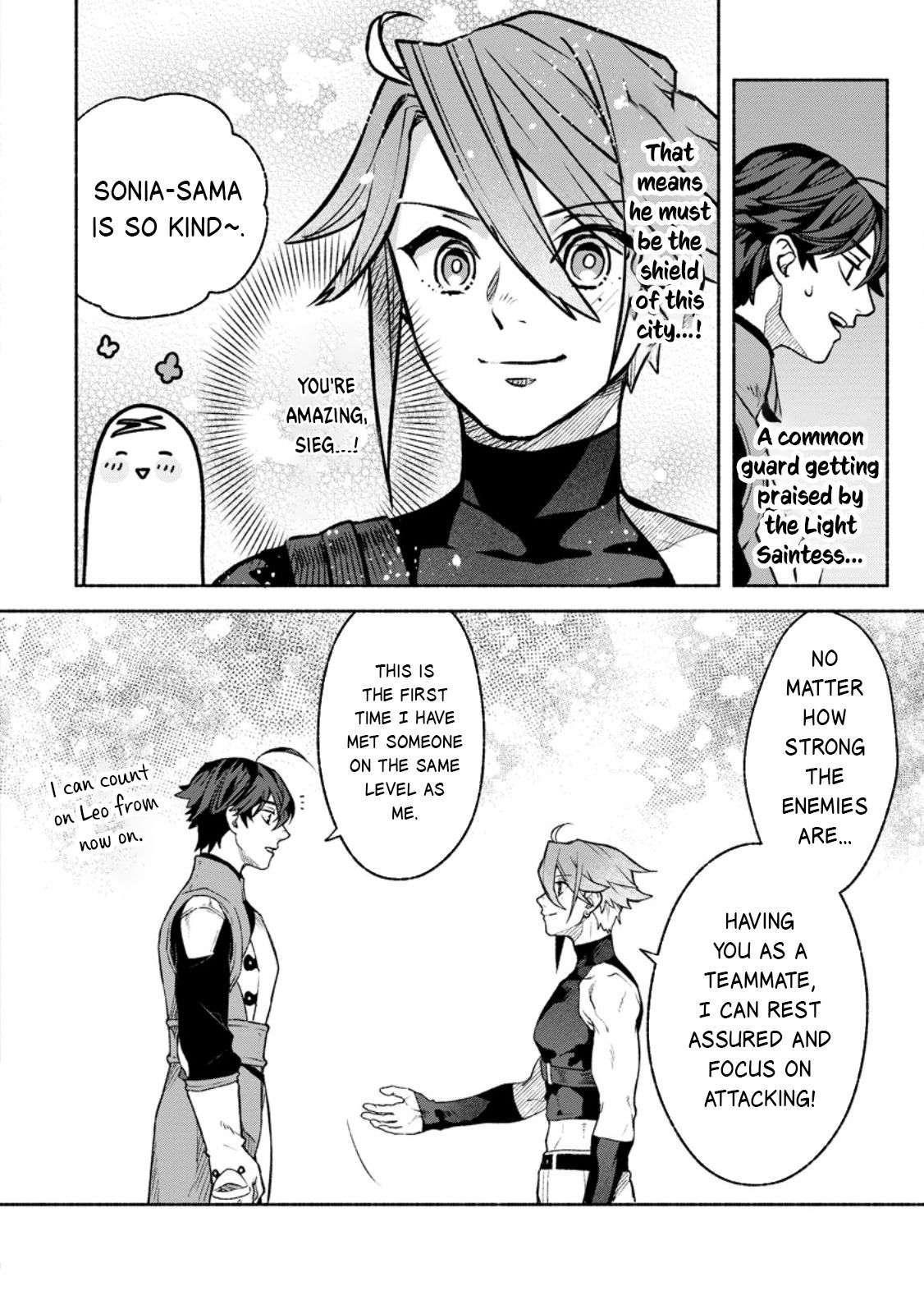 Sono Monban, Saikyou Nitsuki: Tsuihou Sareta Bougyo Ryoku 9999 no Senshi, Outo no Monban Toshite Musou Suru Chapter 36 - Page 30