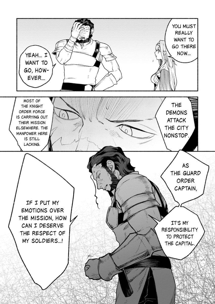 Sono Monban, Saikyou Nitsuki: Tsuihou Sareta Bougyo Ryoku 9999 no Senshi, Outo no Monban Toshite Musou Suru Chapter 39 - Page 5