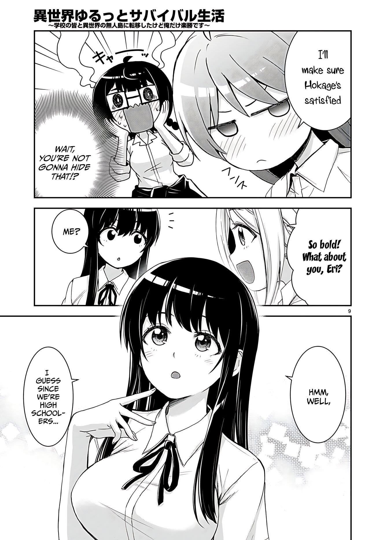 Isekai Yurutto Survival Seikatsu: Gakkou No Minna To Isekai No Mujintou Ni Tenishitakedo Ore Dake Rakushou Desu Chapter 30.5 - Page 10