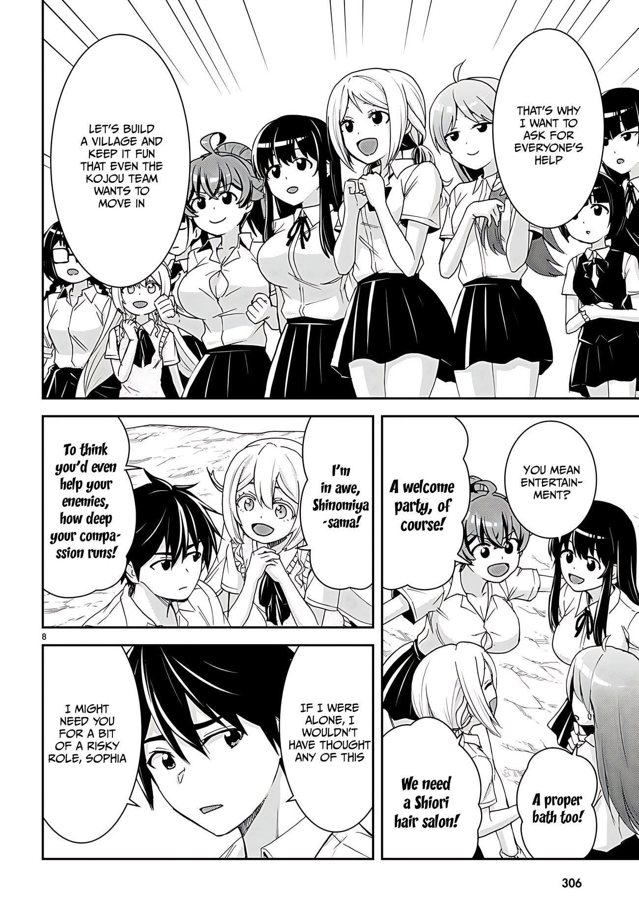 Isekai Yurutto Survival Seikatsu: Gakkou No Minna To Isekai No Mujintou Ni Tenishitakedo Ore Dake Rakushou Desu Chapter 31 - Page 13