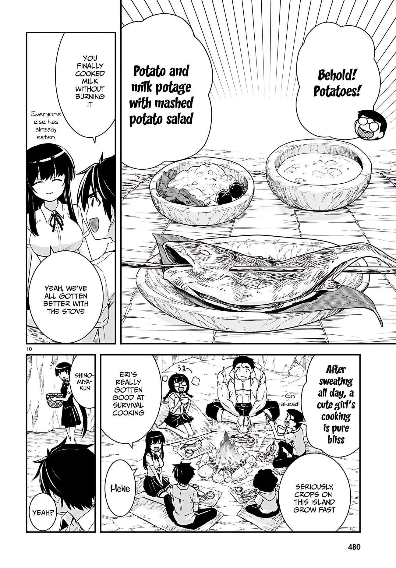 Isekai Yurutto Survival Seikatsu: Gakkou No Minna To Isekai No Mujintou Ni Tenishitakedo Ore Dake Rakushou Desu Chapter 32 - Page 11