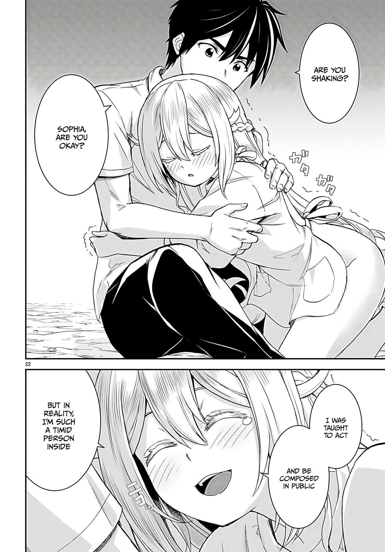 Isekai Yurutto Survival Seikatsu: Gakkou No Minna To Isekai No Mujintou Ni Tenishitakedo Ore Dake Rakushou Desu Chapter 33 - Page 23