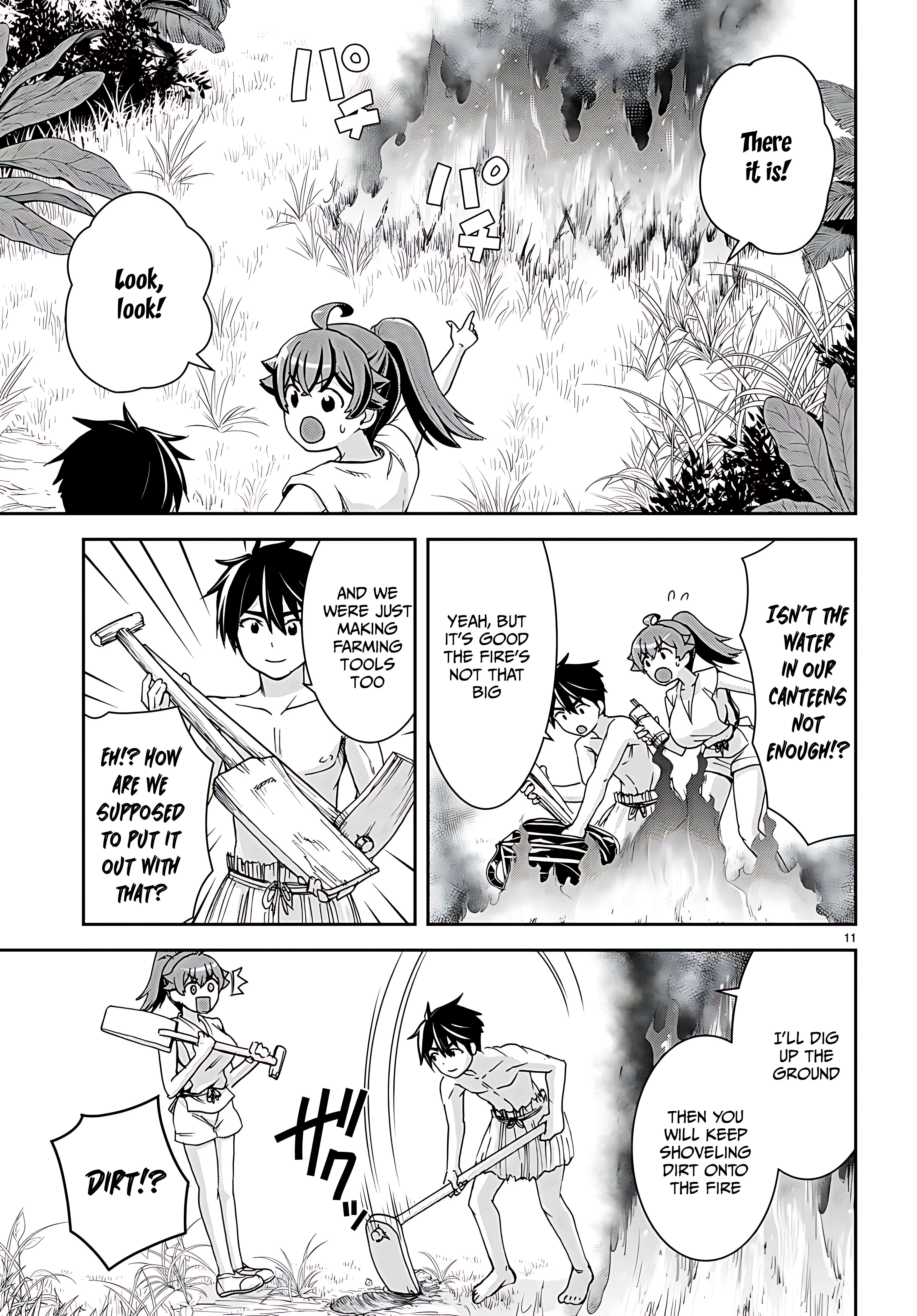 Isekai Yurutto Survival Seikatsu: Gakkou No Minna To Isekai No Mujintou Ni Tenishitakedo Ore Dake Rakushou Desu Chapter 35 - Page 12