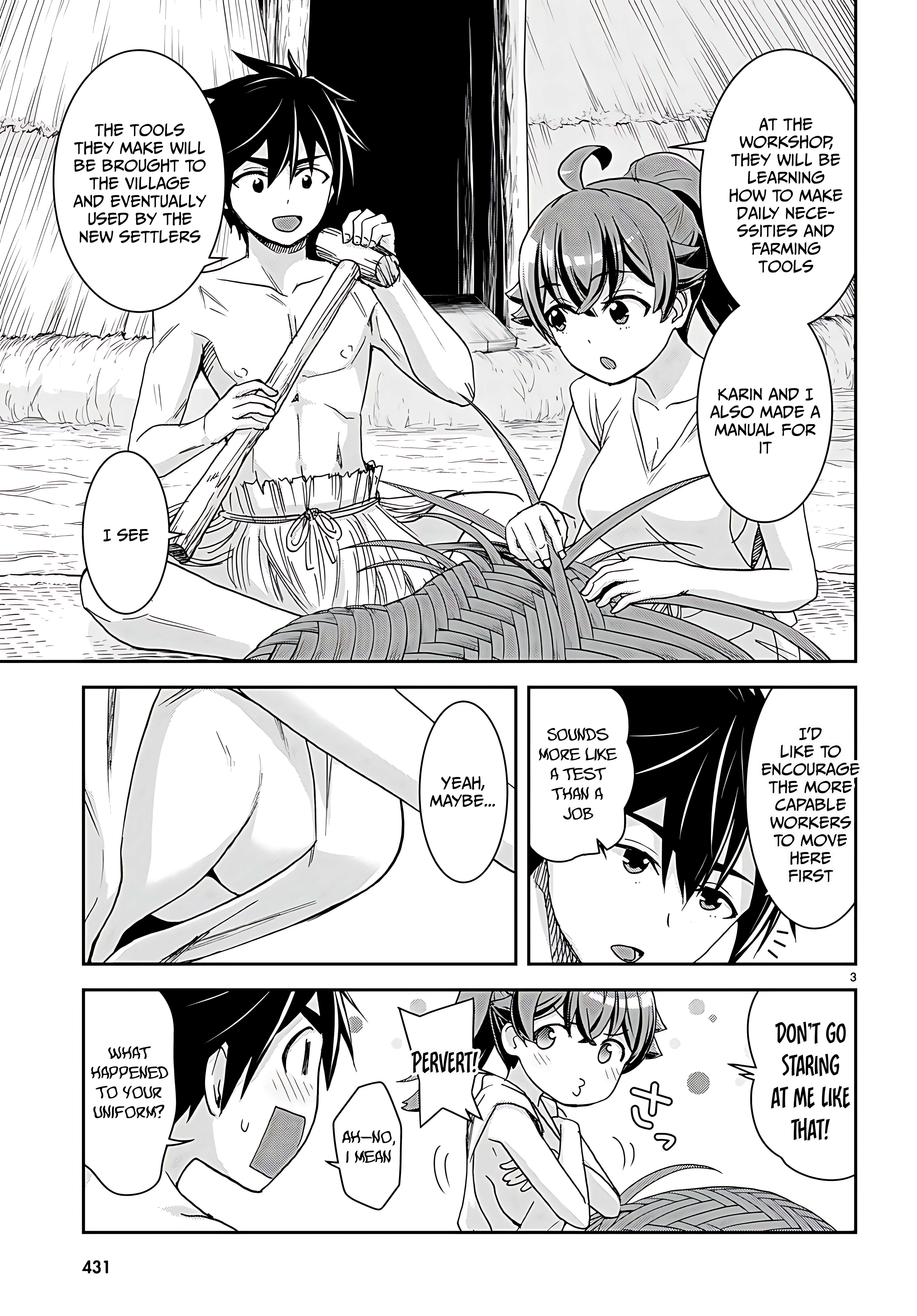 Isekai Yurutto Survival Seikatsu: Gakkou No Minna To Isekai No Mujintou Ni Tenishitakedo Ore Dake Rakushou Desu Chapter 35 - Page 4