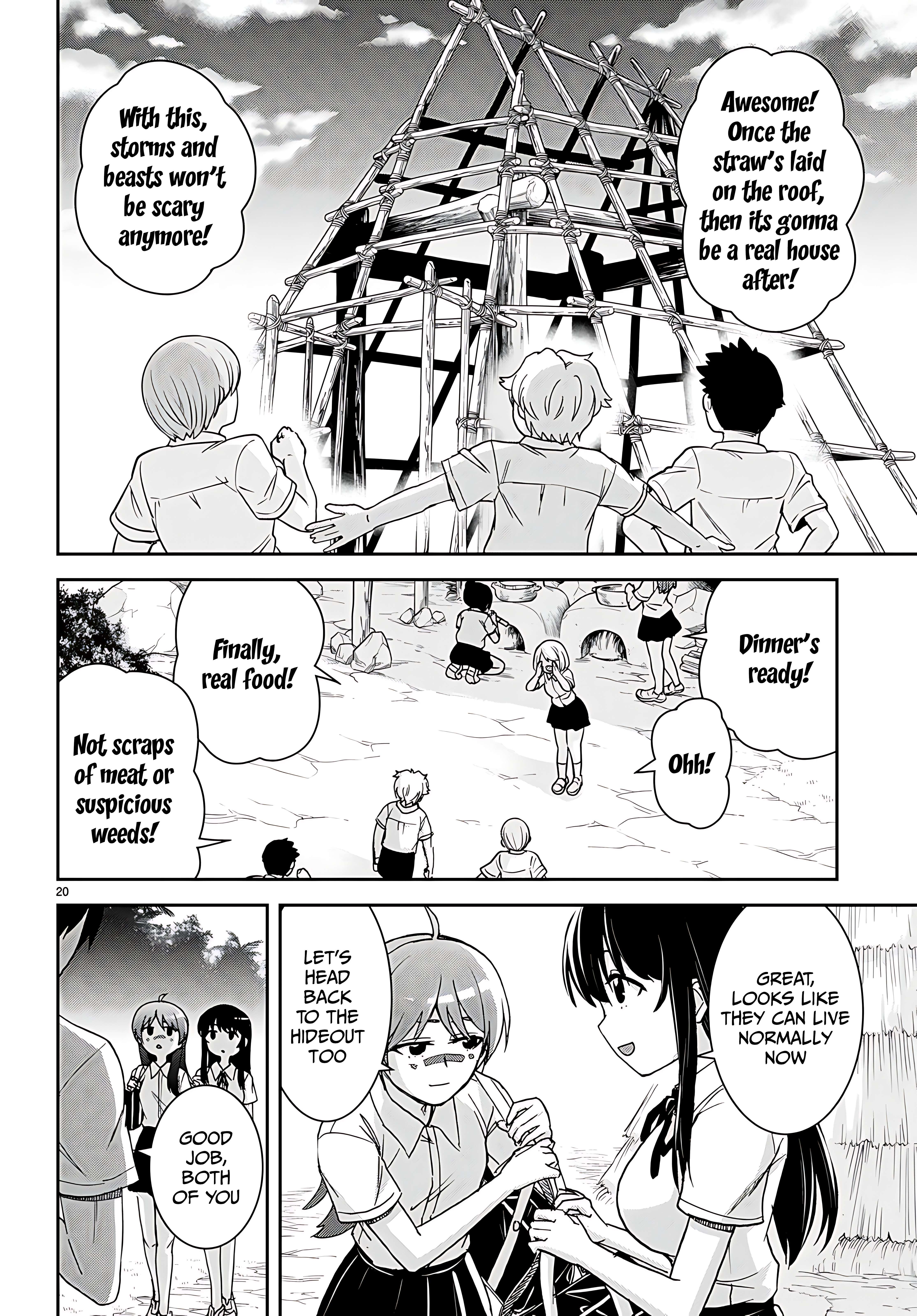 Isekai Yurutto Survival Seikatsu: Gakkou No Minna To Isekai No Mujintou Ni Tenishitakedo Ore Dake Rakushou Desu Chapter 37 - Page 21