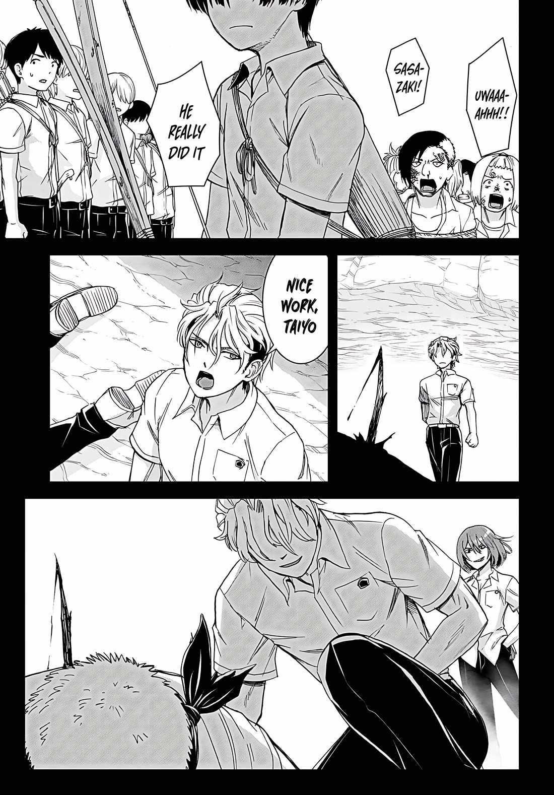 Isekai Yurutto Survival Seikatsu: Gakkou No Minna To Isekai No Mujintou Ni Tenishitakedo Ore Dake Rakushou Desu Chapter 38 - Page 11