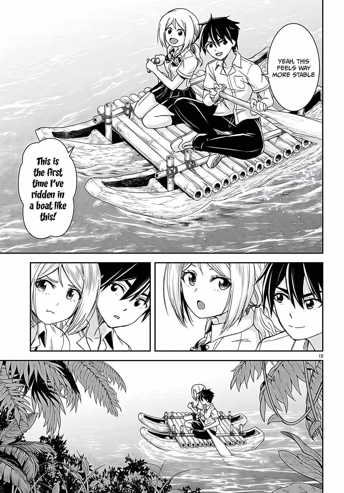 Isekai Yurutto Survival Seikatsu: Gakkou No Minna To Isekai No Mujintou Ni Tenishitakedo Ore Dake Rakushou Desu Chapter 38 - Page 15