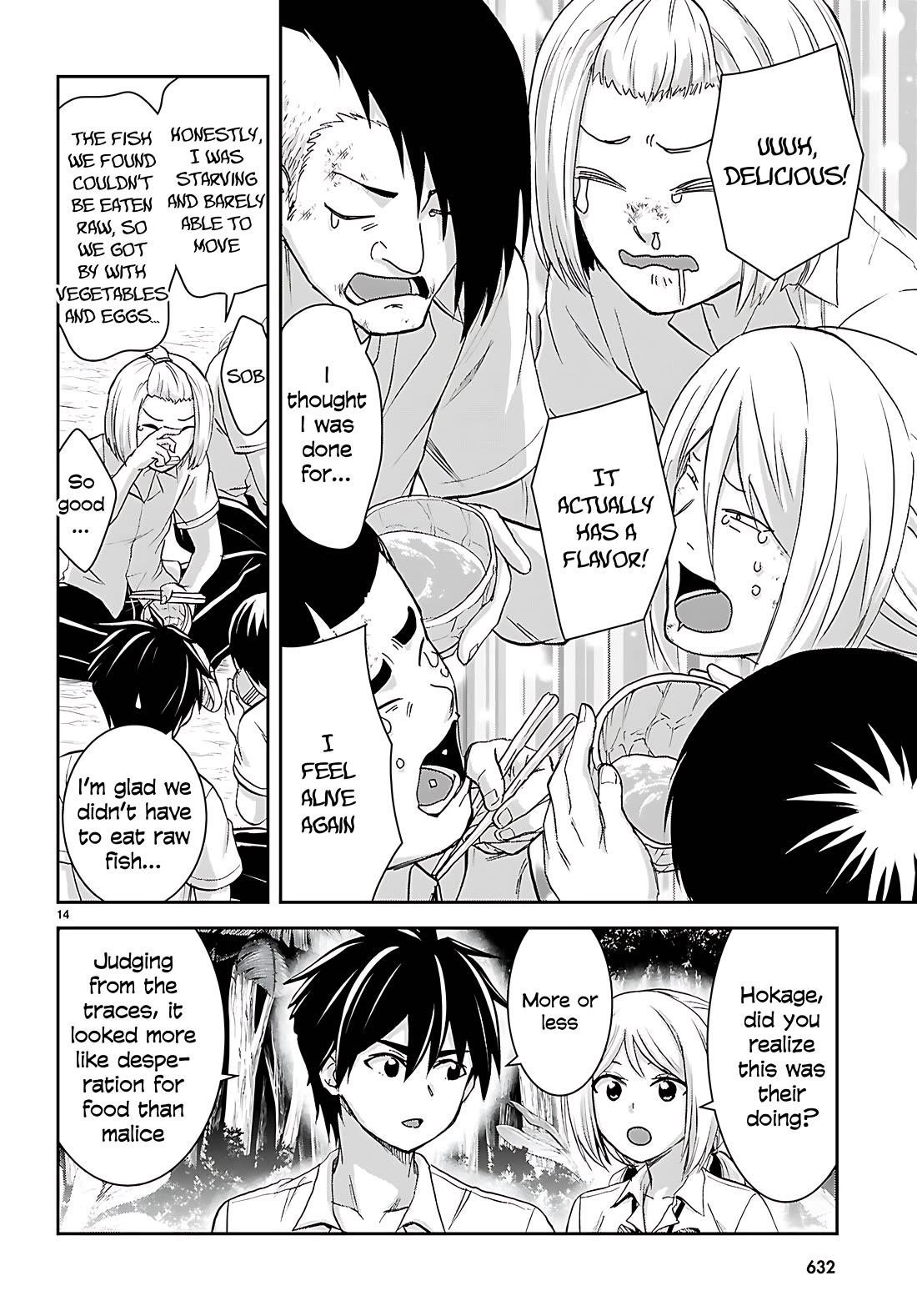 Isekai Yurutto Survival Seikatsu: Gakkou No Minna To Isekai No Mujintou Ni Tenishitakedo Ore Dake Rakushou Desu Chapter 41 - Page 16