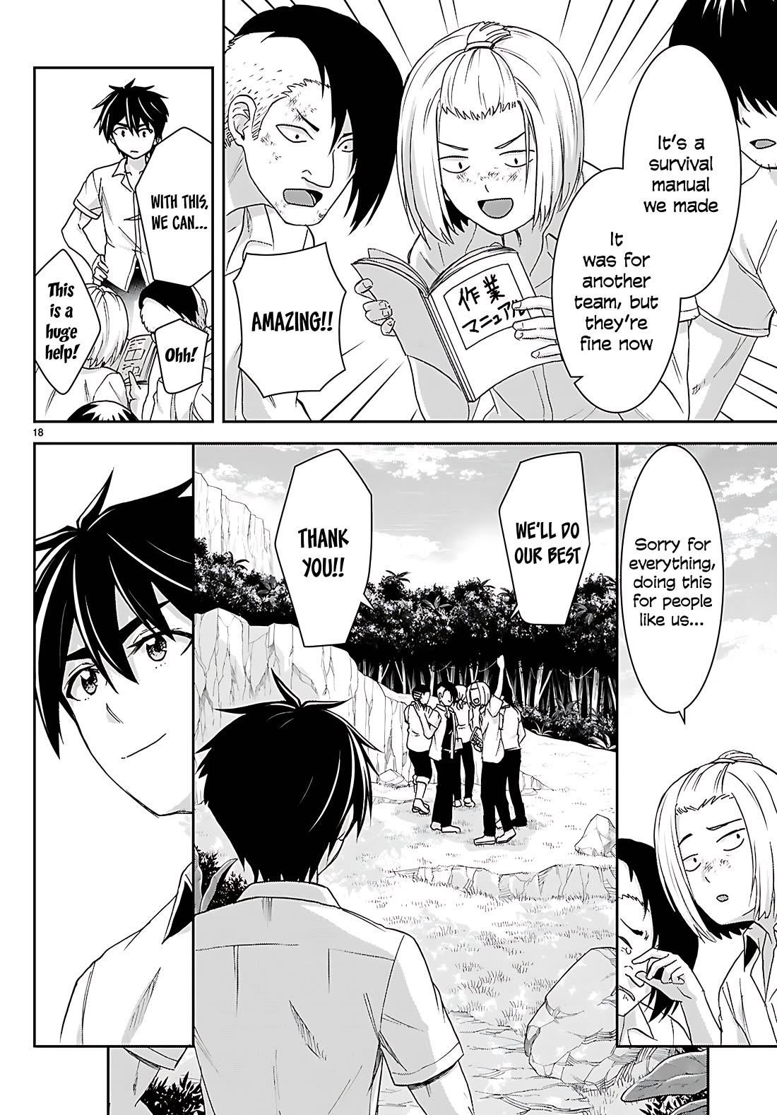 Isekai Yurutto Survival Seikatsu: Gakkou No Minna To Isekai No Mujintou Ni Tenishitakedo Ore Dake Rakushou Desu Chapter 41 - Page 20