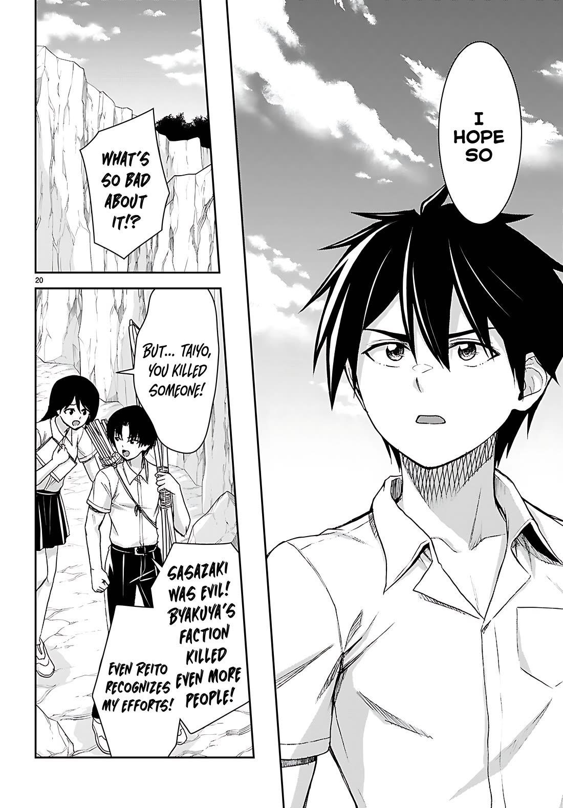 Isekai Yurutto Survival Seikatsu: Gakkou No Minna To Isekai No Mujintou Ni Tenishitakedo Ore Dake Rakushou Desu Chapter 41 - Page 22