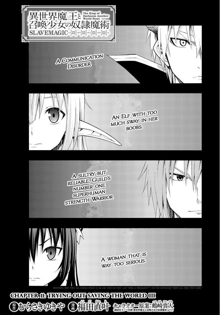 Isekai Maou To Shoukan Shoujo Dorei Majutsu Chapter 11.1 - Page 2