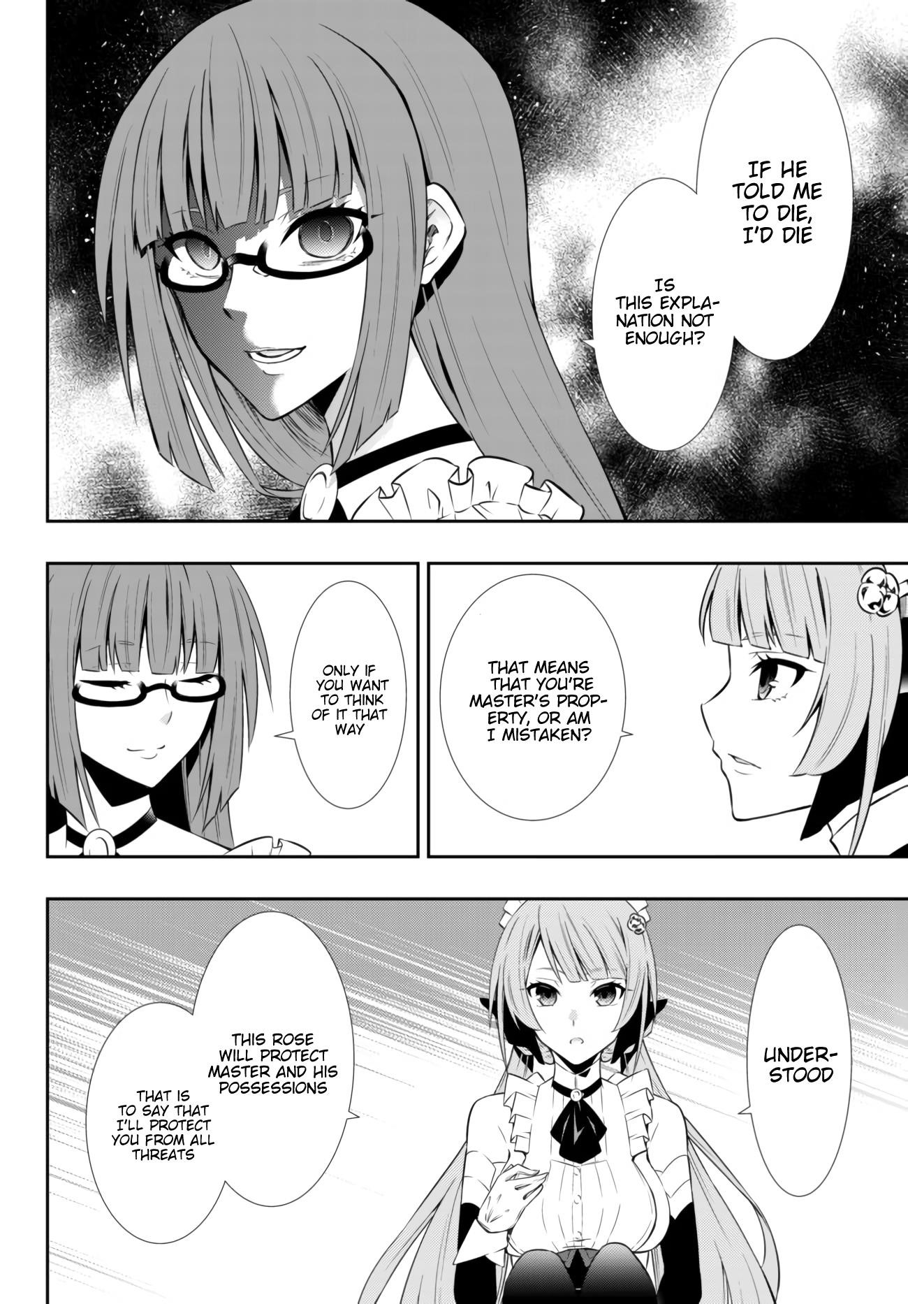 Isekai Maou To Shoukan Shoujo Dorei Majutsu Chapter 64.1 - Page 4