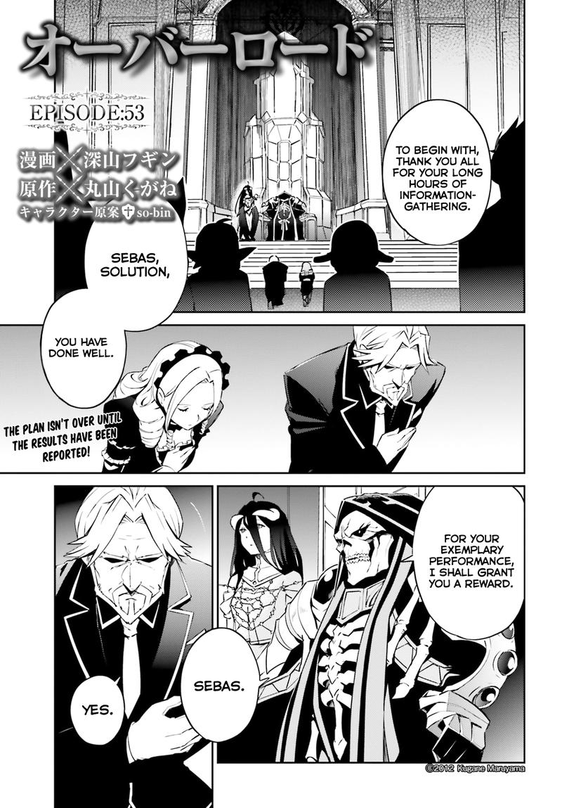 Overlord Chapter 53 - Page 1