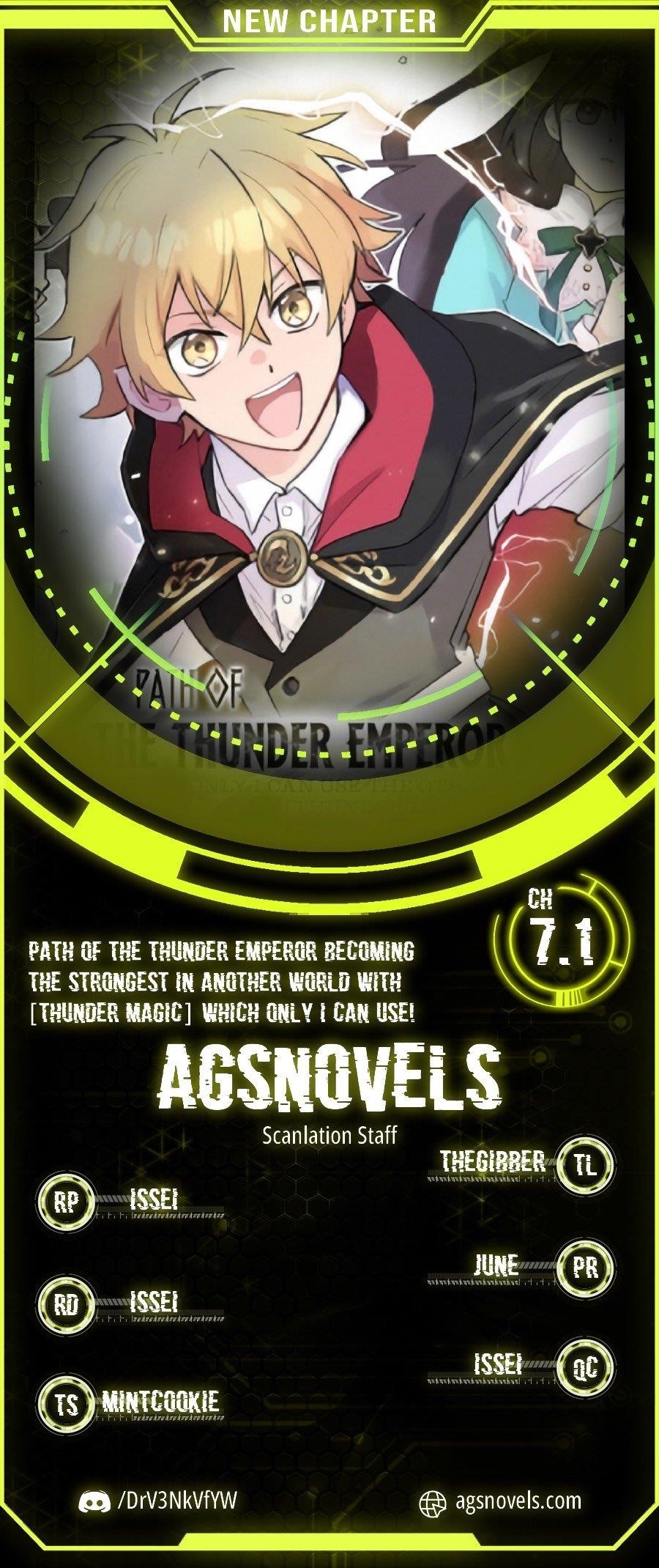 Path of the Thunder Emperor ~Becoming the Strongest in Another World With [Thunder Magic] Which Only I Can Use!~ Chapter 7.1 - Page 1
