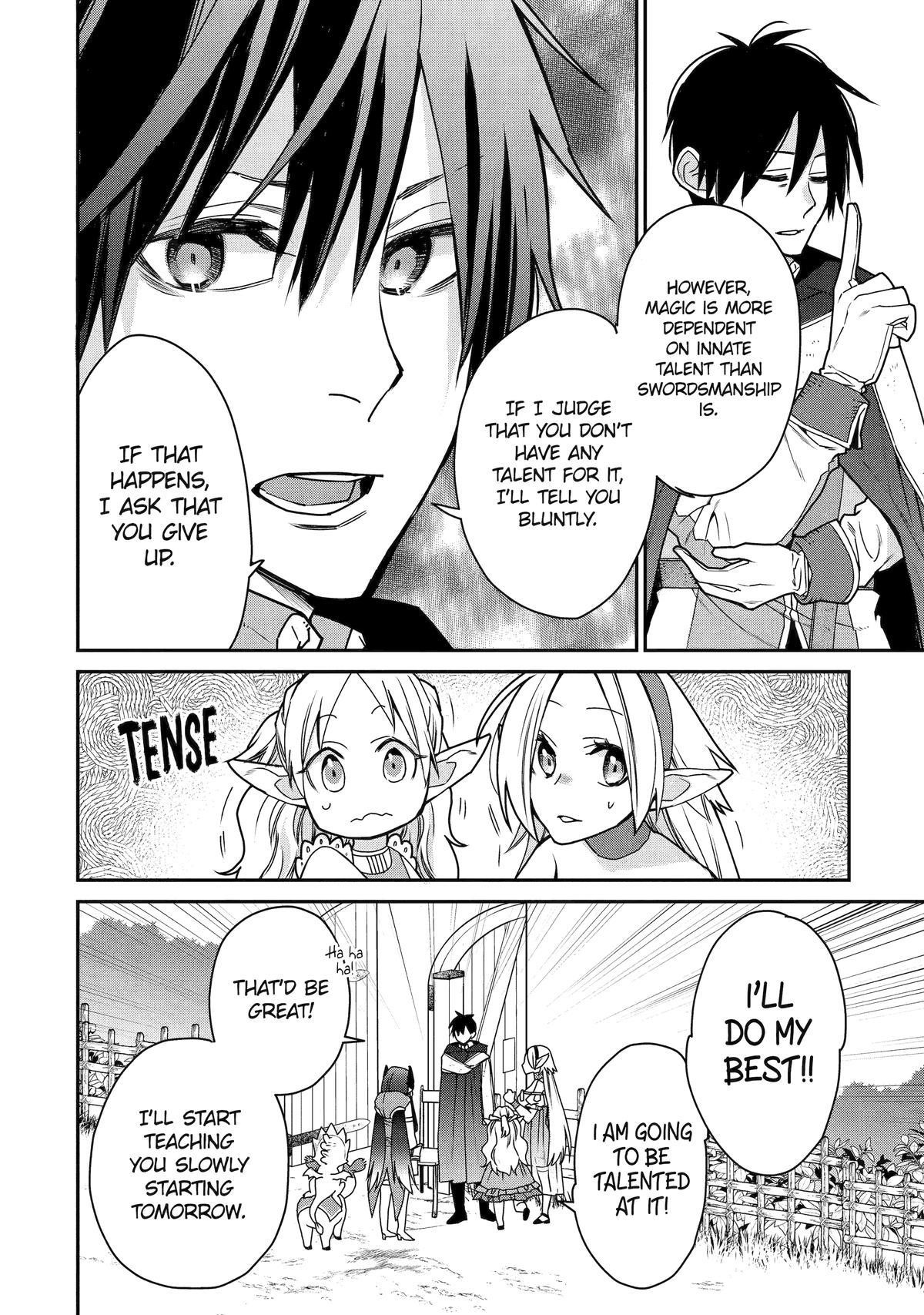 I Used to be the Strongest Sorcerer. Then I Took an Arrow in the Knee and Became a Village Guard Chapter 35 - Page 12